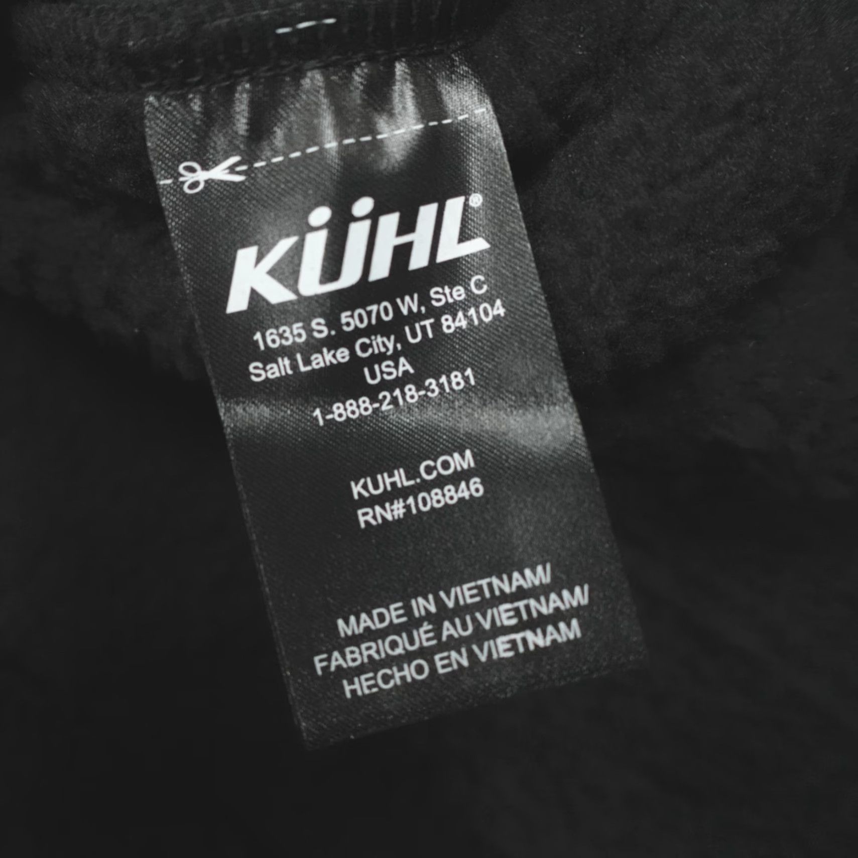 Vintage Kuhl Konfluence Jacket Fleece Men Size S Raven/Carbon Lightweight Warmth Spring Winter Fall Full Zip Pockets Outdoors Hiking Regular Stand-Up Logo Size US S / EU 44-46 / 1 - 5 Thumbnail