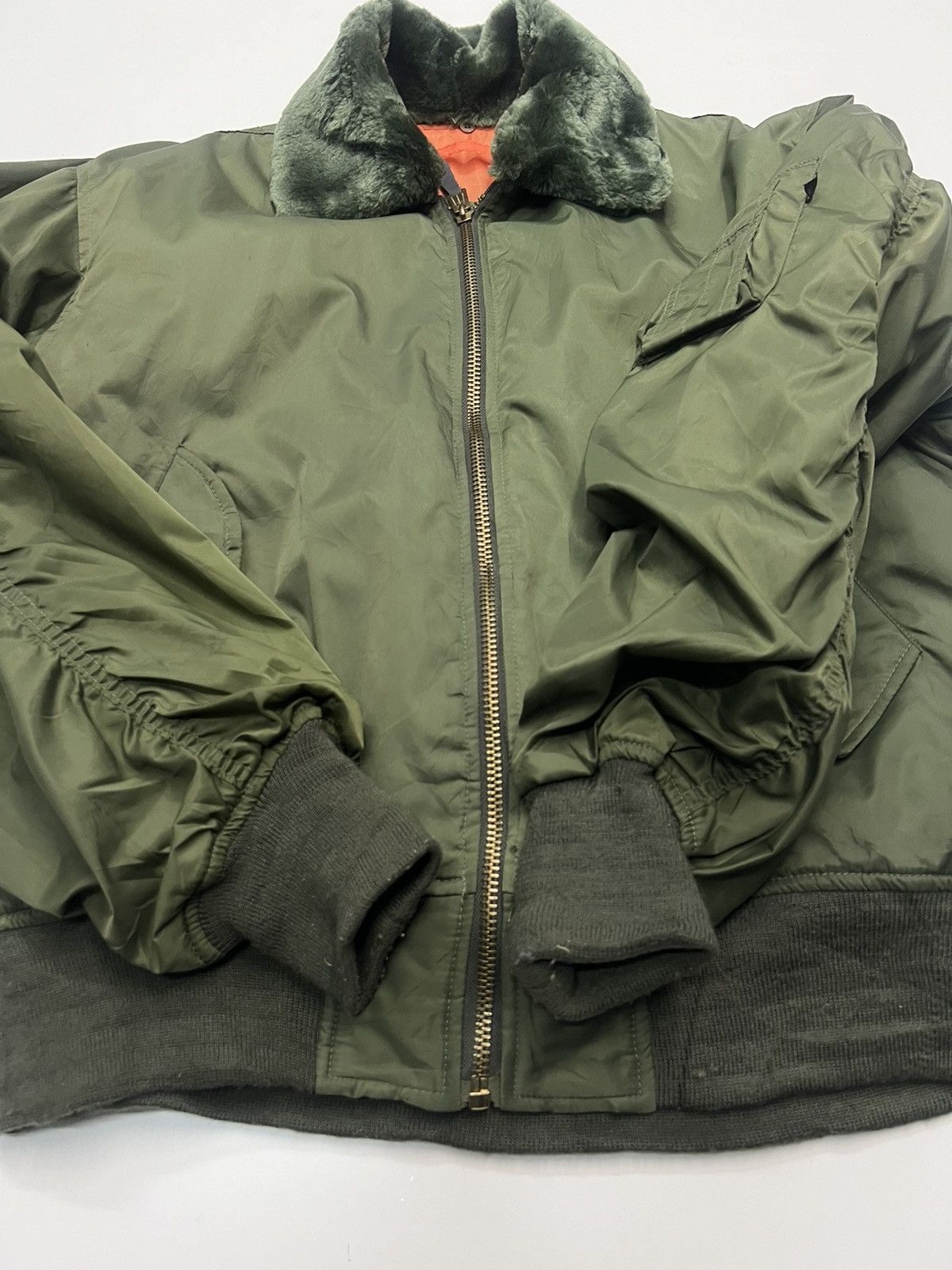 Other BOMBER JACKET FLYER'S MAN TYPE MA-2 Size US L / EU 52-54 / 3 - 4 Thumbnail