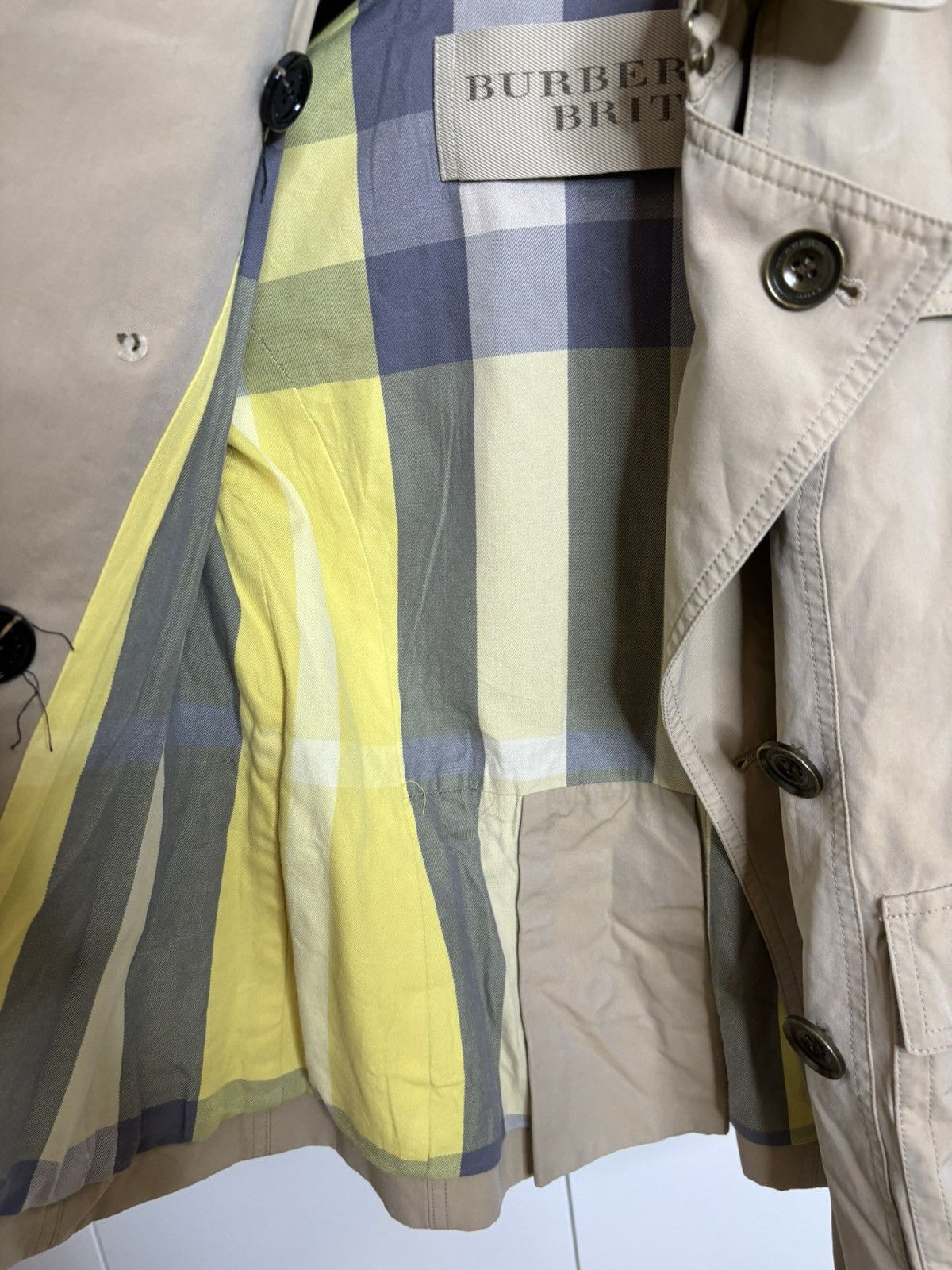 Burberry × Vintage Burberry jacket Size XS / US 0-2 / IT 36-38 - 9 Thumbnail