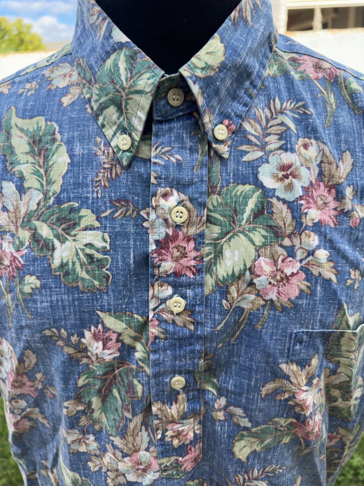 Reyn Spooner PreOwned Reyn Spooner Multicolored 3/4 Button Men's XL Size US XL / EU 56 / 4 - 3 Thumbnail