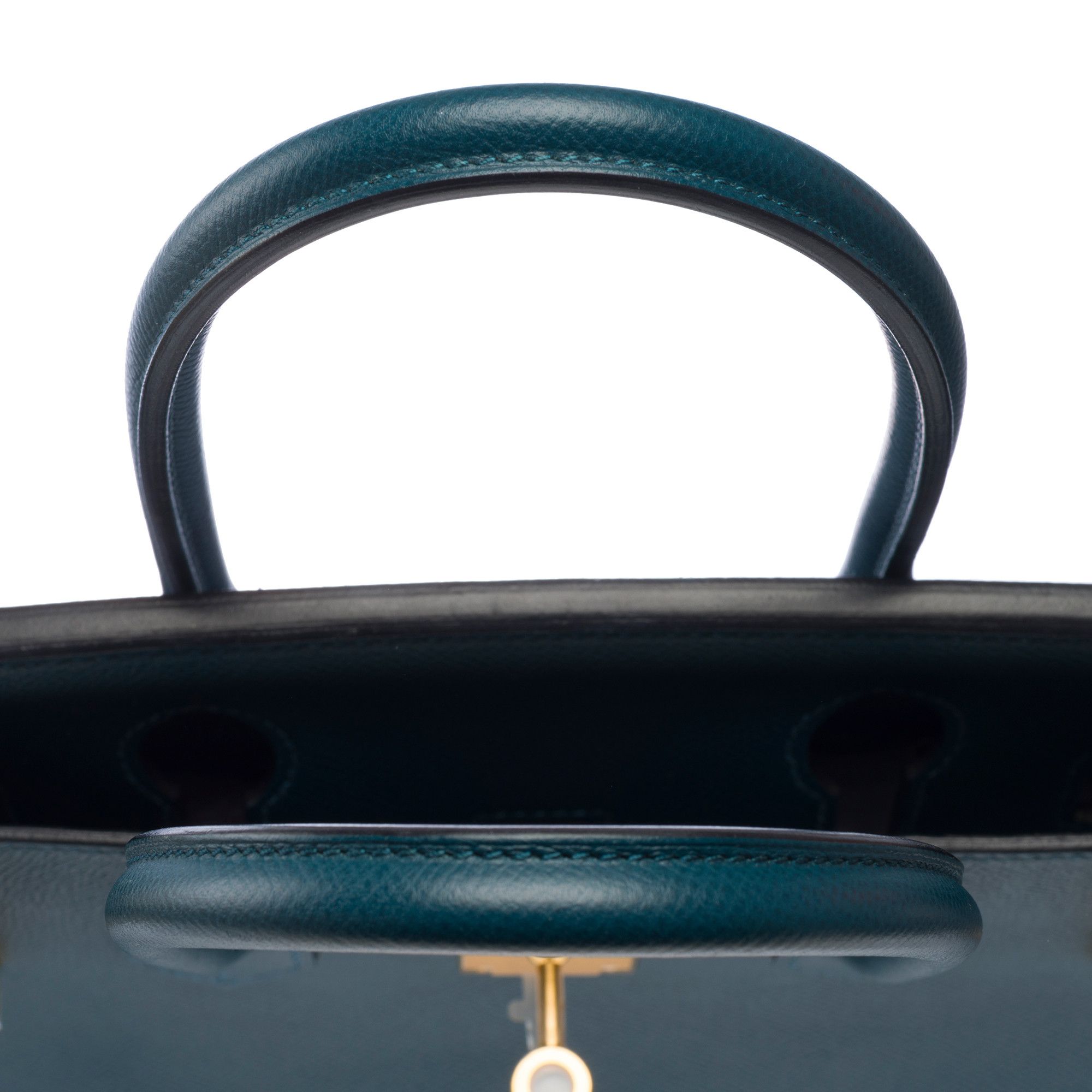 Hermes Hermes Birkin 30 in Blue Leather Size ONE SIZE - 9 Thumbnail