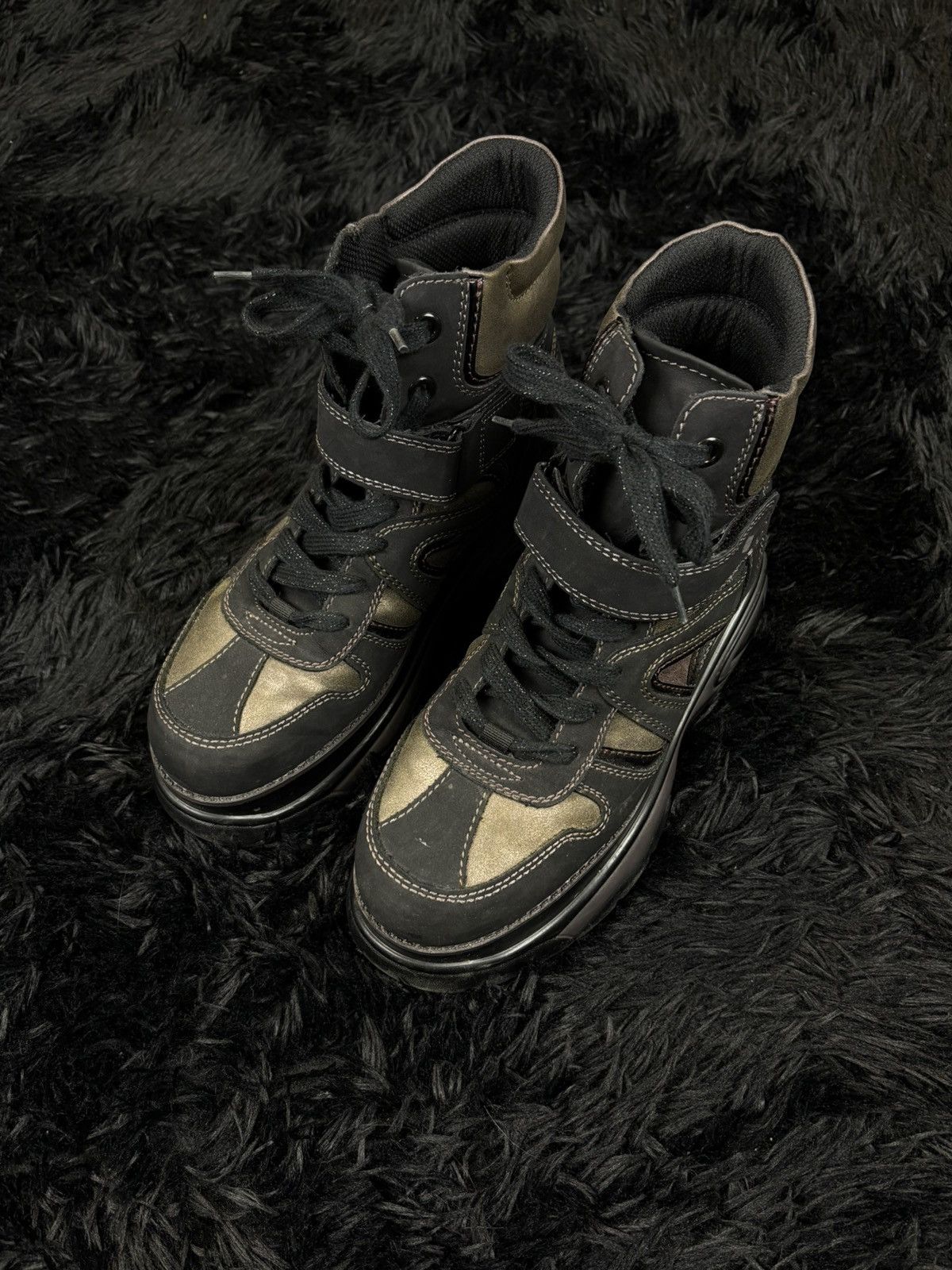 Other Vintage Avant Garde Catwalk New rock style platform boots Size US 8 / EU 41 - 4 Thumbnail