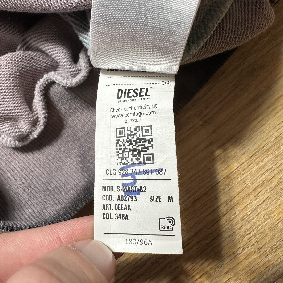 Diesel Diesel Just Got Real sweatshirt Size US M / EU 48-50 / 2 - 6 Thumbnail