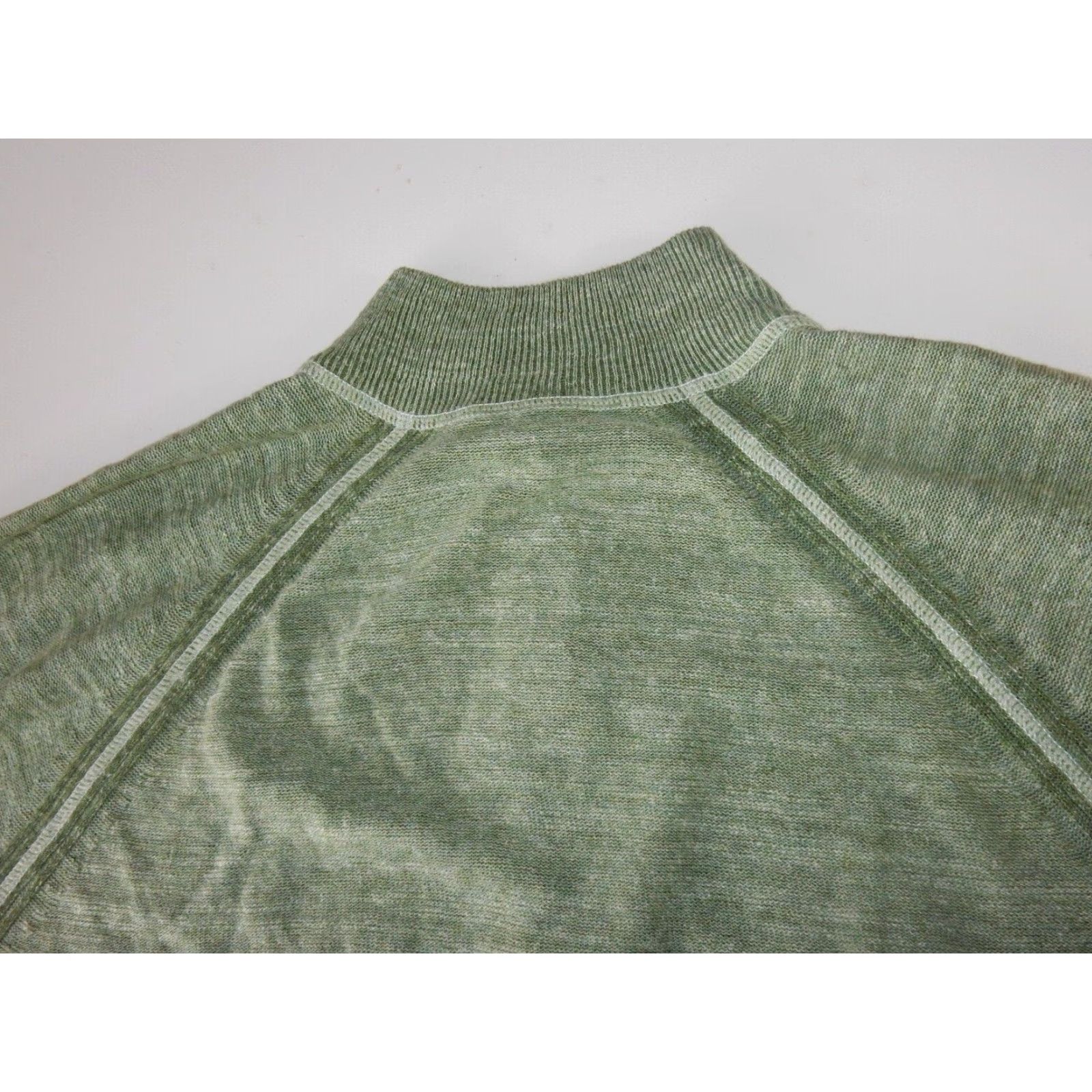 Tommy Bahama VINTAGE Tommy Bahama Men's Reversible Linen Blend Sweater Pullover 2XL Green Size US XXL / EU 58 / 5 - 4 Thumbnail