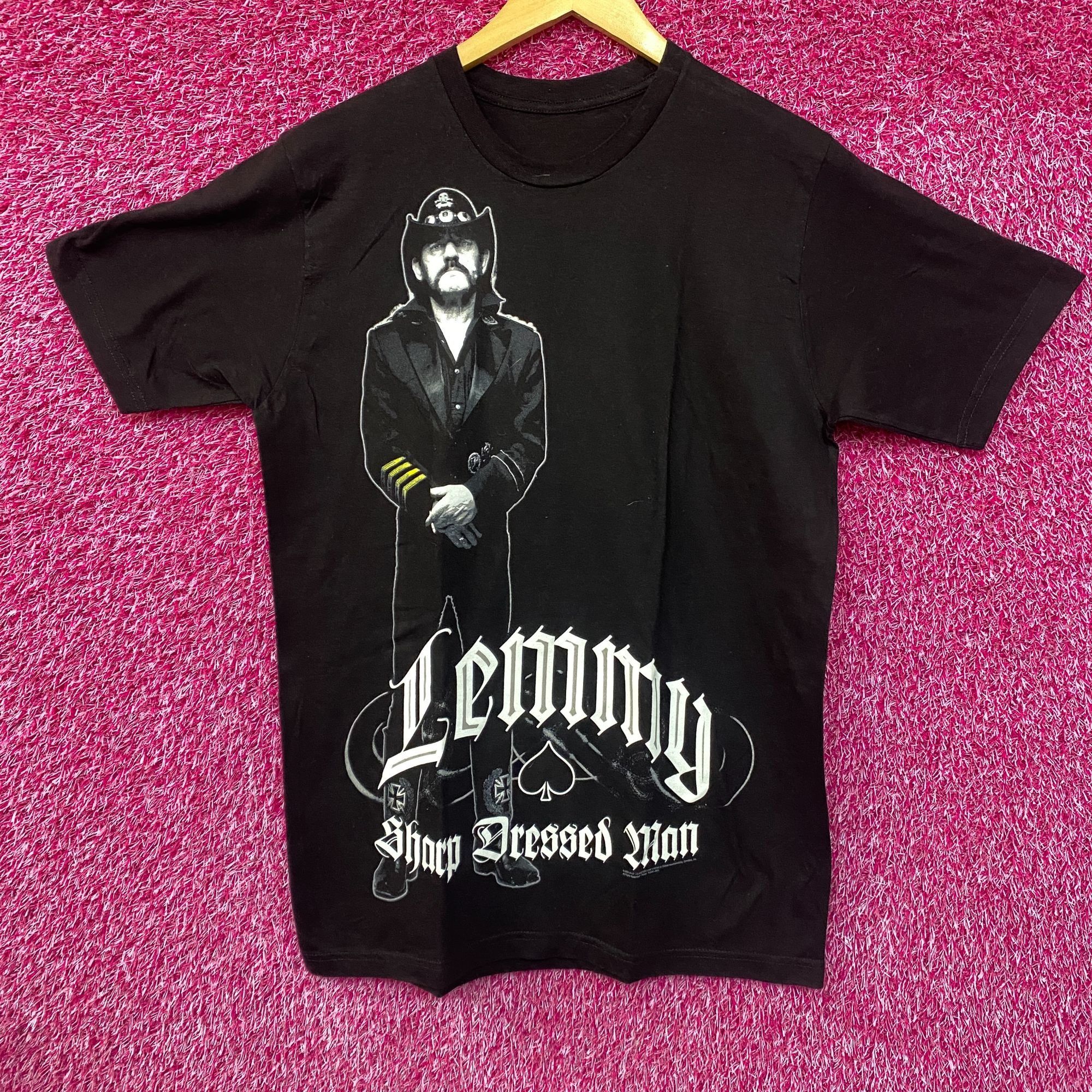 Band Tees Lemmy Sharp Dressed Man T-shirt Black T-Shirt Large Size US L / EU 52-54 / 3 - 1 Thumbnail