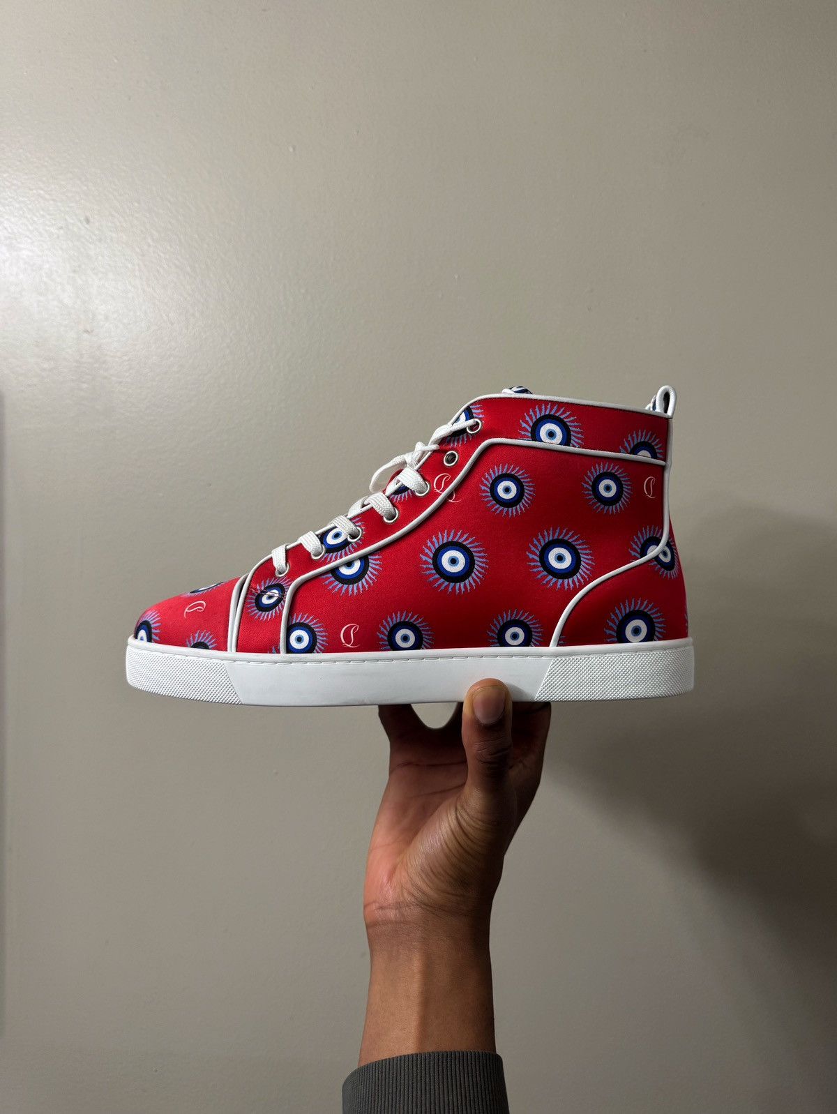 Christian Louboutin Evil Eye Orlato Sneaker Size US 10.5 / EU 43-44 - 5 Thumbnail