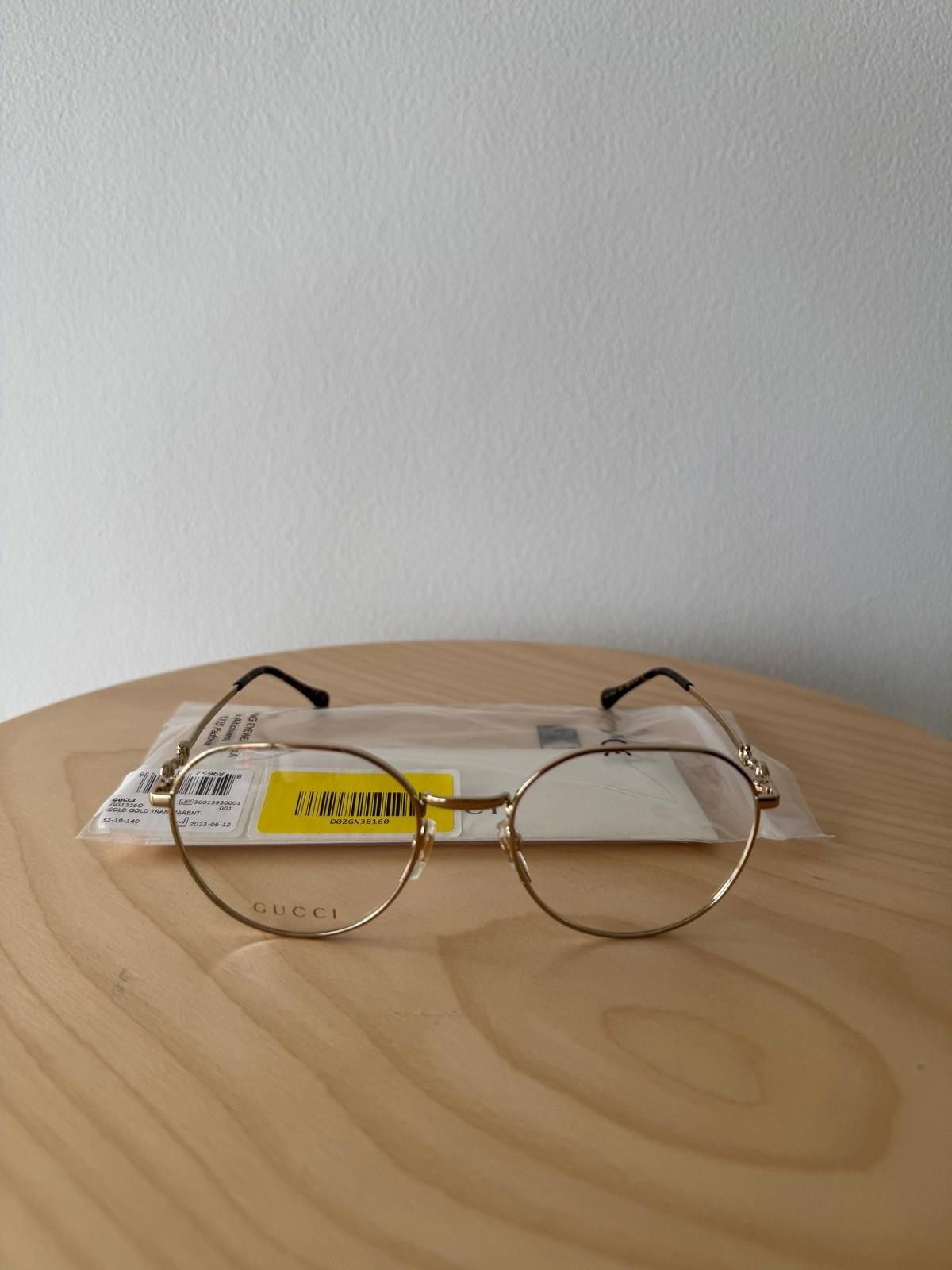 Gucci New Gucci eyewear glasses eyeglasses GG1336O 001 gold Size ONE SIZE - 1 Thumbnail