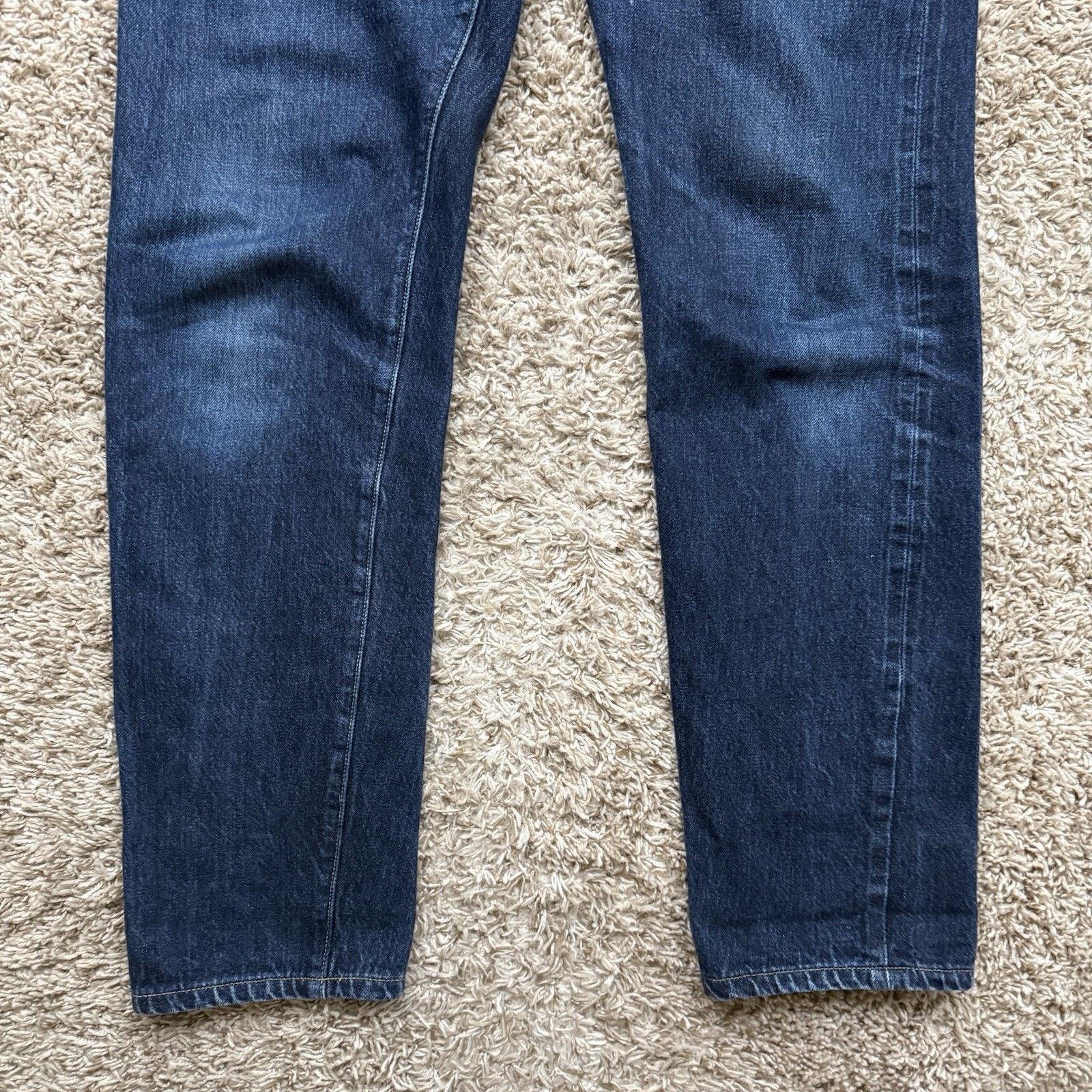 Flint And Tinder Flint And Tinder USA Selvedge Tapered Fit Denim Jeans Pants Size US 32 / EU 48 - 9 Thumbnail