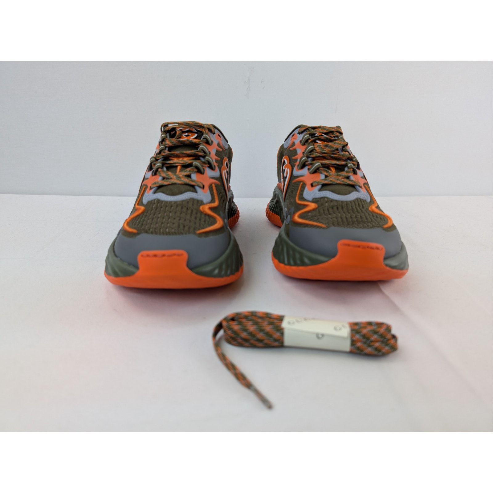 Gucci o1rshd1 Ripple Mesh Low Top Sneakers in Green / Orange Size US 8 / EU 41 - 8 Thumbnail