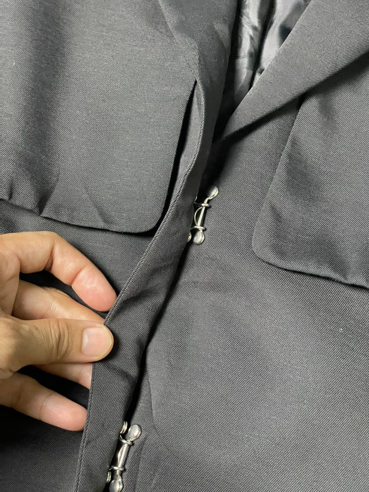 Japanese Brand × Vintage PUBLIC TOKYO SIDE HOLE COAT VEST (100) Size XS / US 0-2 / IT 36-38 - 6 Thumbnail