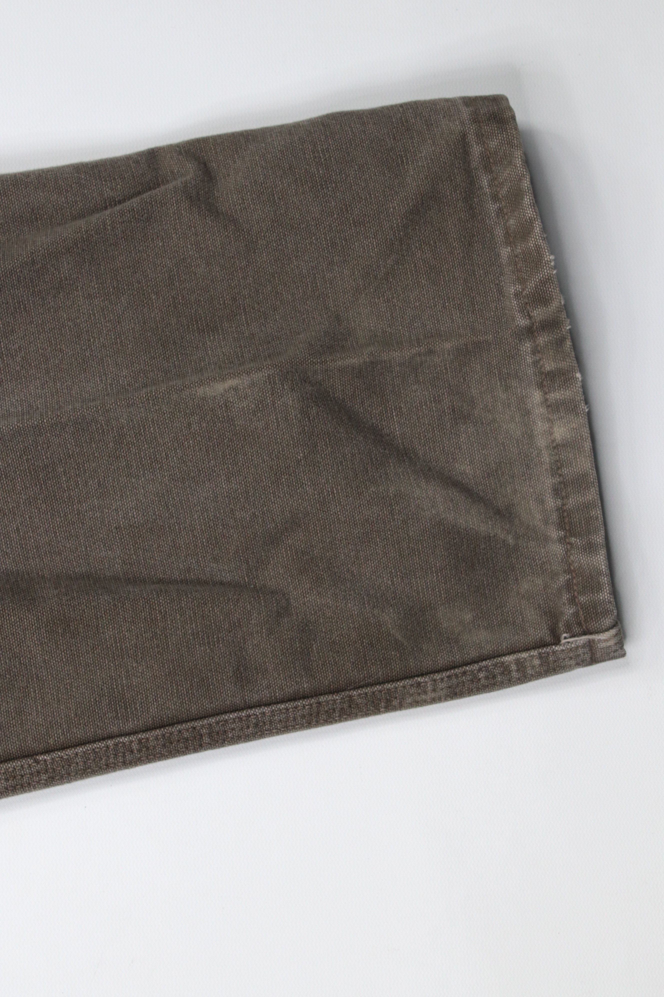 Carhartt × Vintage Vintage Carhartt Loose Fit Washed Duck Pants Timber Brown Size US 32 / EU 48 - 12 Thumbnail