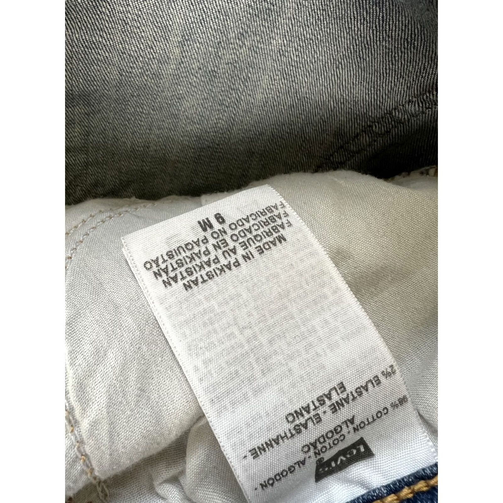 Levi's Levi's Jeans 524 Too Superlow Women 9 M 30x29 Low Rise Stretch Denim Skinny Pockets Women Size 30" / US 8 / IT 44 - 3 Thumbnail