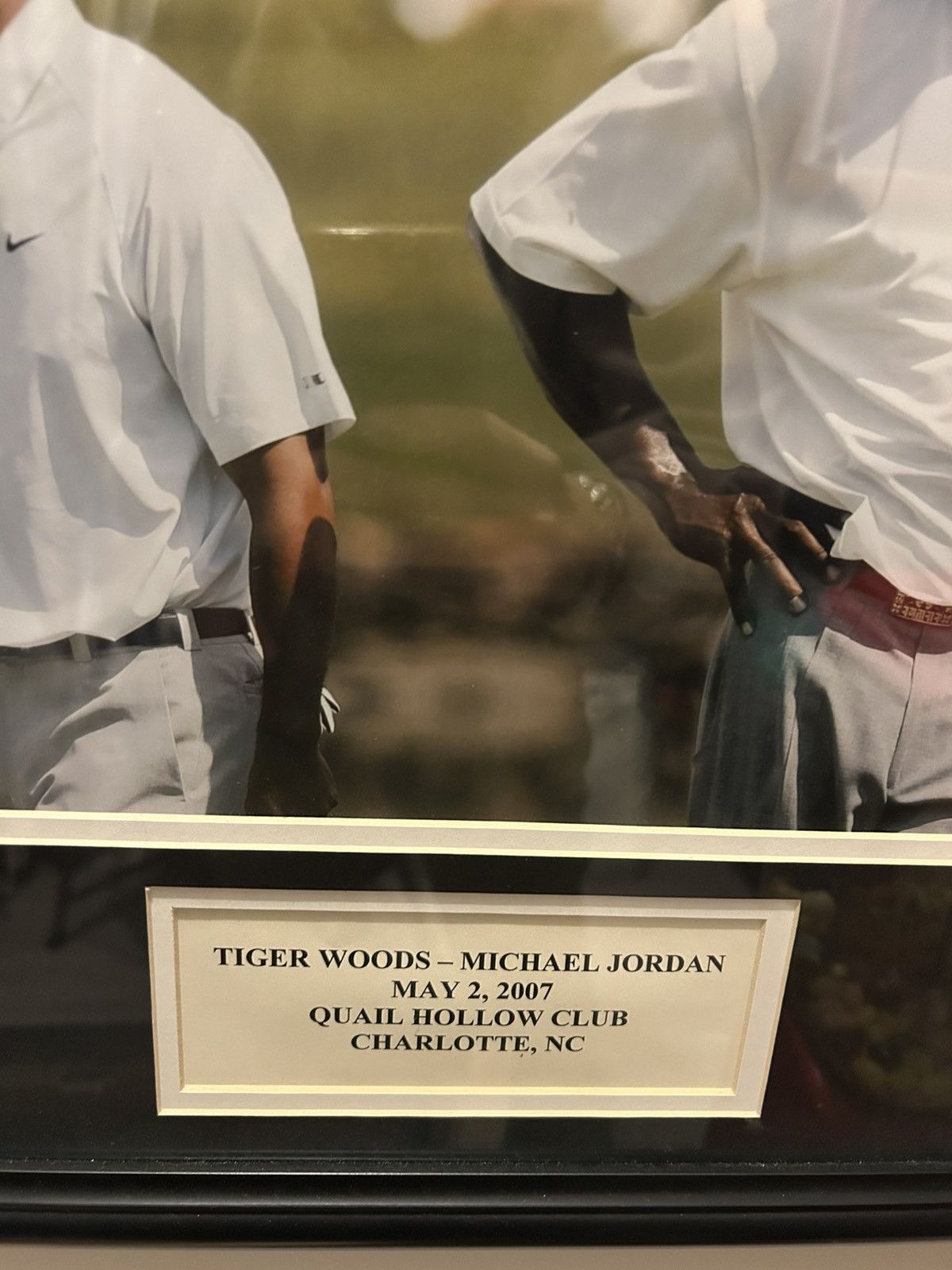 Jordan Brand × Tiger Woods Michael Jordan and Tiger Woods framed picture Size ONE SIZE - 3 Thumbnail