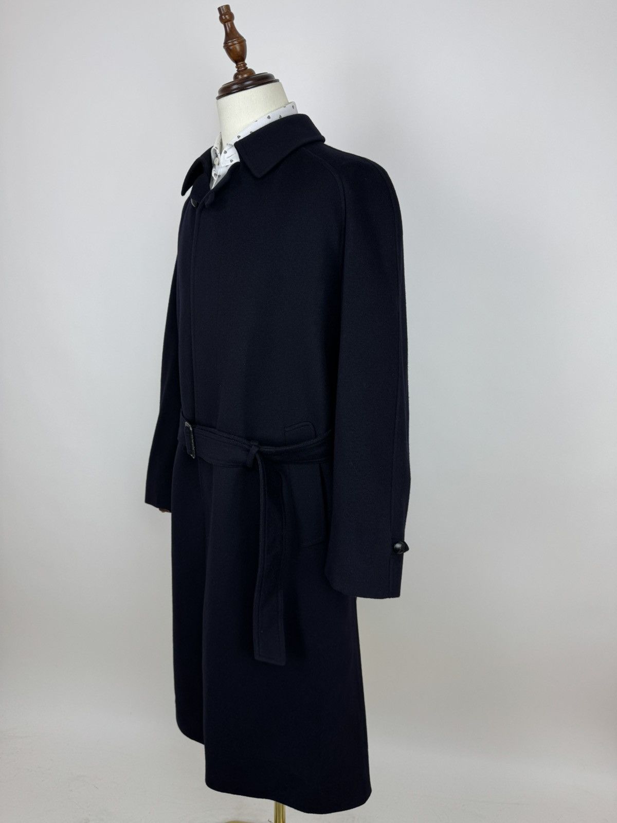 Bugatti Vintage Bugatti Wool Belted Trench Coat Mens Size 50 Size US M / EU 48-50 / 2 - 4 Thumbnail