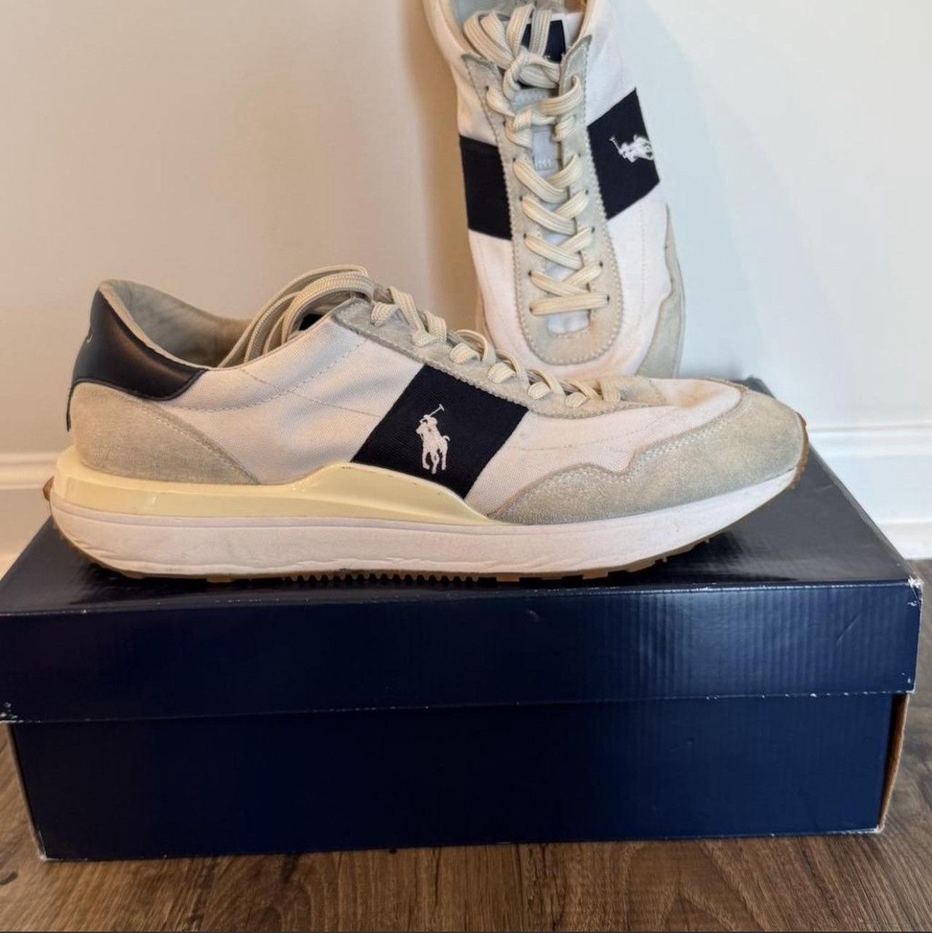 Polo Ralph Lauren Polo RL 89 Trainer Sneakers 👟 Size US 13 / EU 46 - 1 Thumbnail