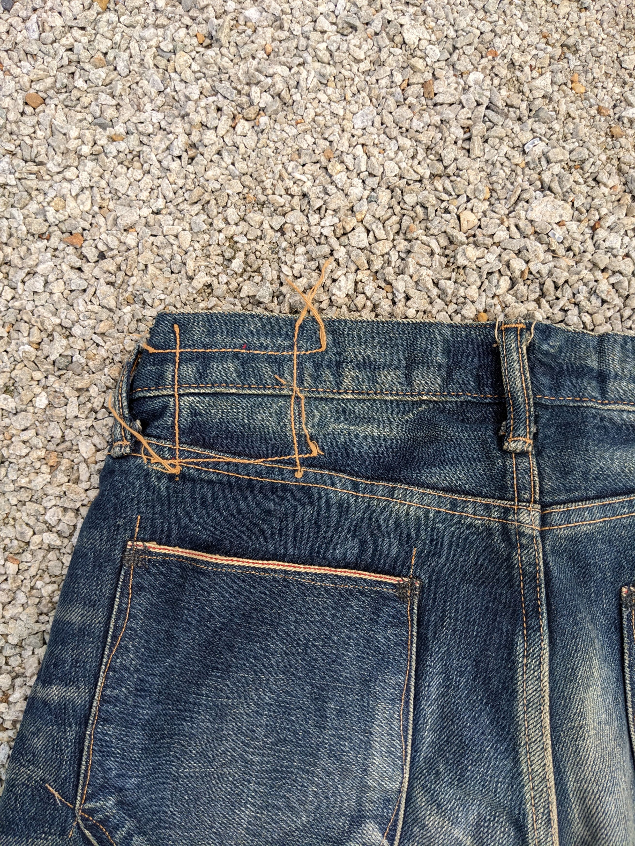 Japanese Brand × KURO Kuro Faded Selvedged Slim Fit Japanese Denim Size US 28 / EU 44 - 5 Thumbnail