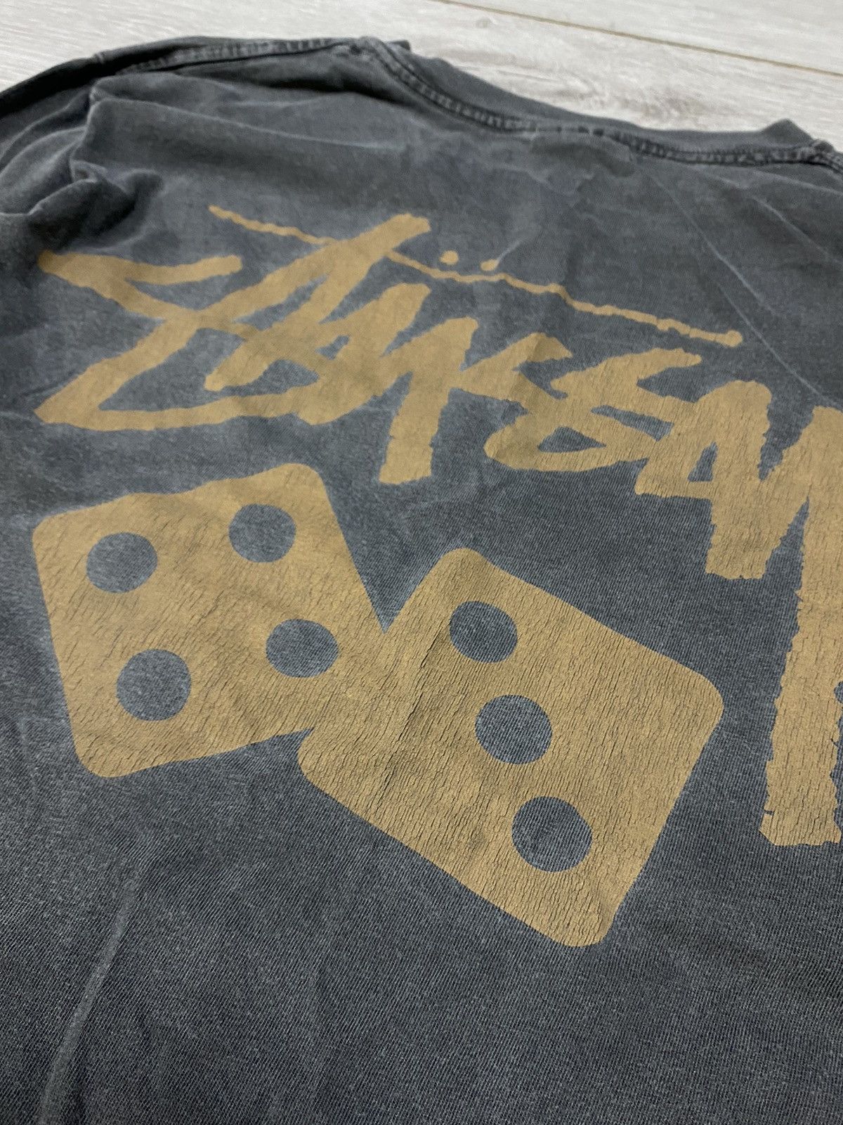 Stussy Stussy Dice 🎲 faded vintage long sleeve big logo Size US S / EU 44-46 / 1 - 2 Thumbnail