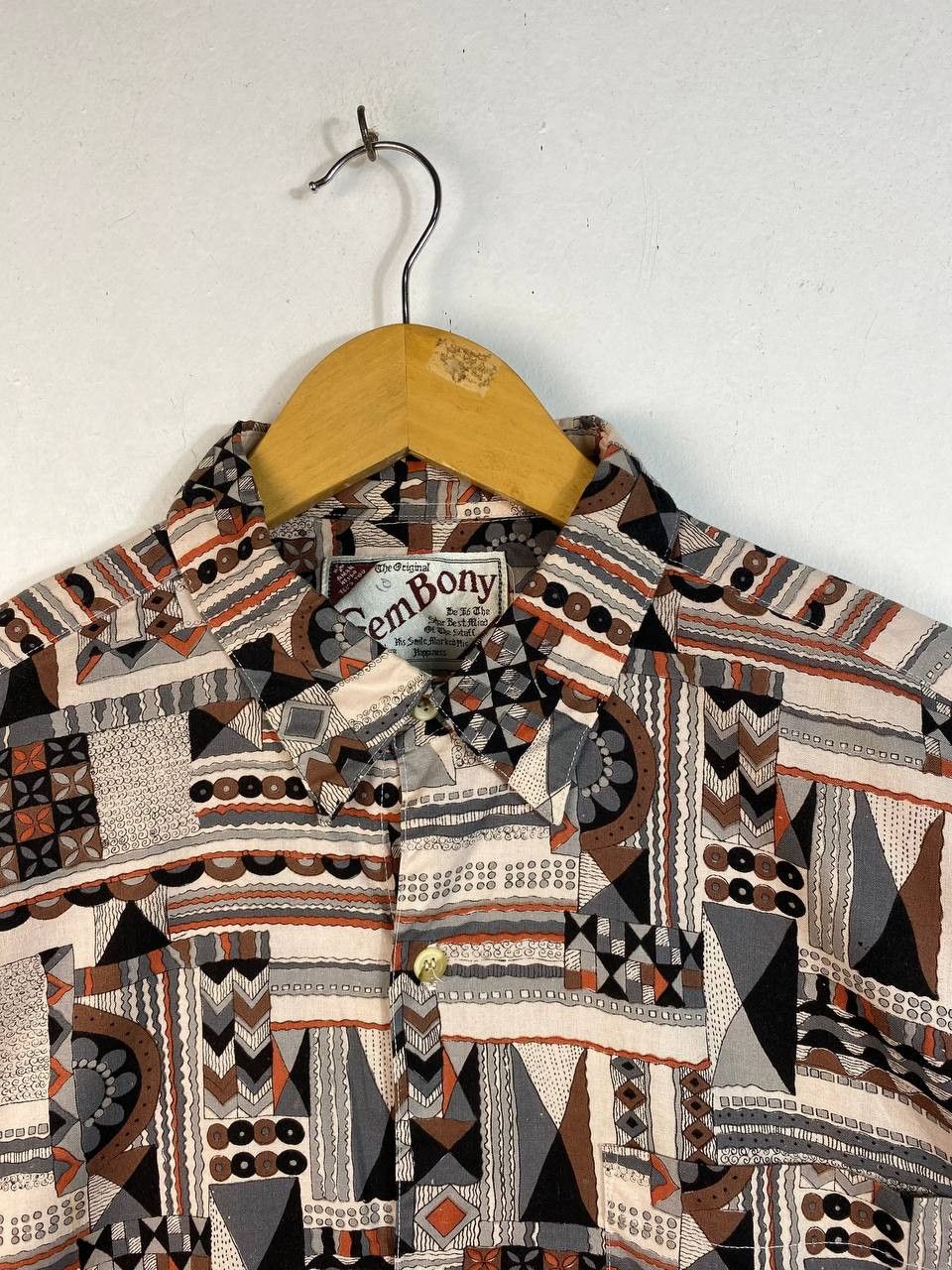 Japanese Brand vintage gembony japanese brands all over print shirt Size US L / EU 52-54 / 3 - 2 Thumbnail