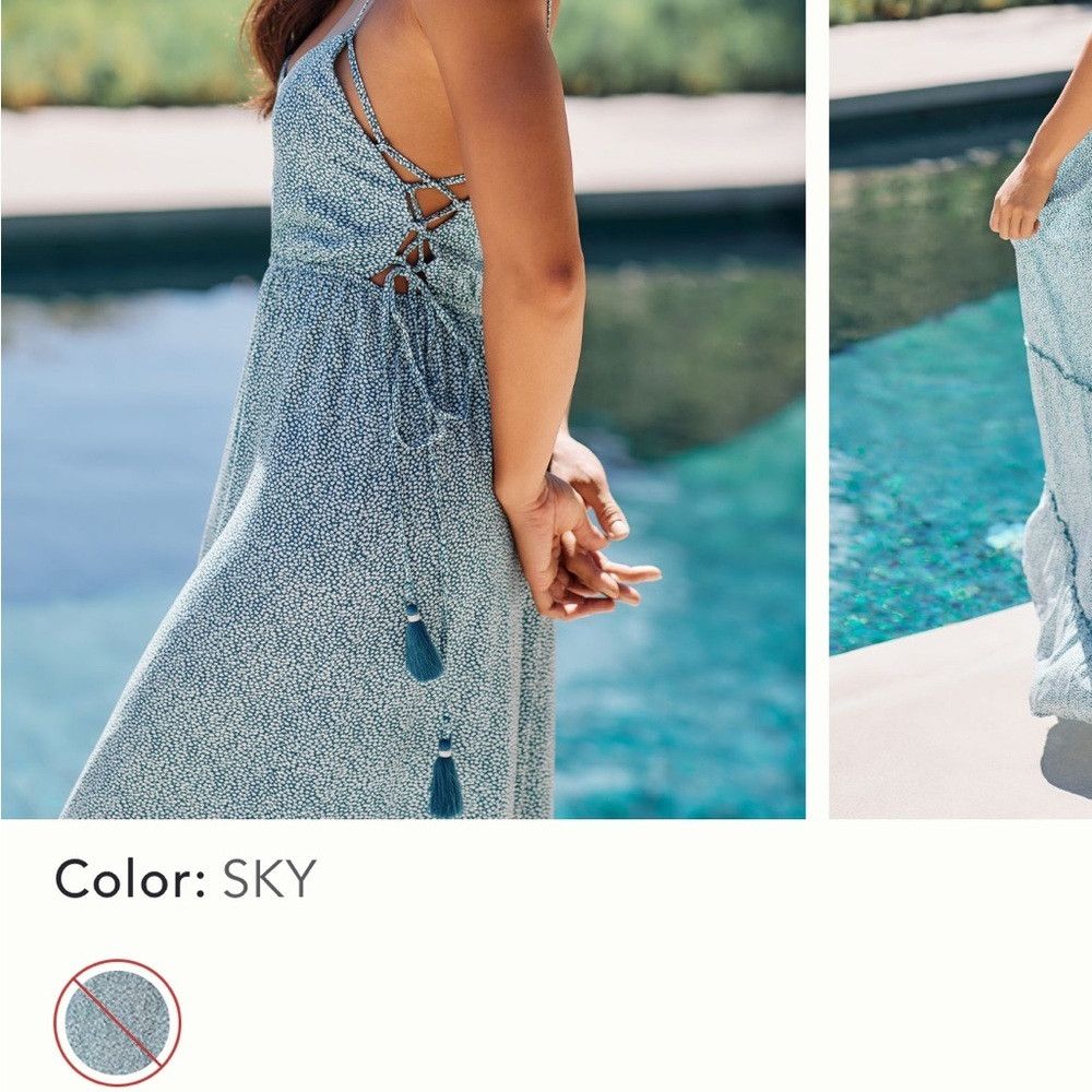 Anthropologie Anthropologie summer dress sz L Size L / US 10 / IT 46 - 5 Thumbnail