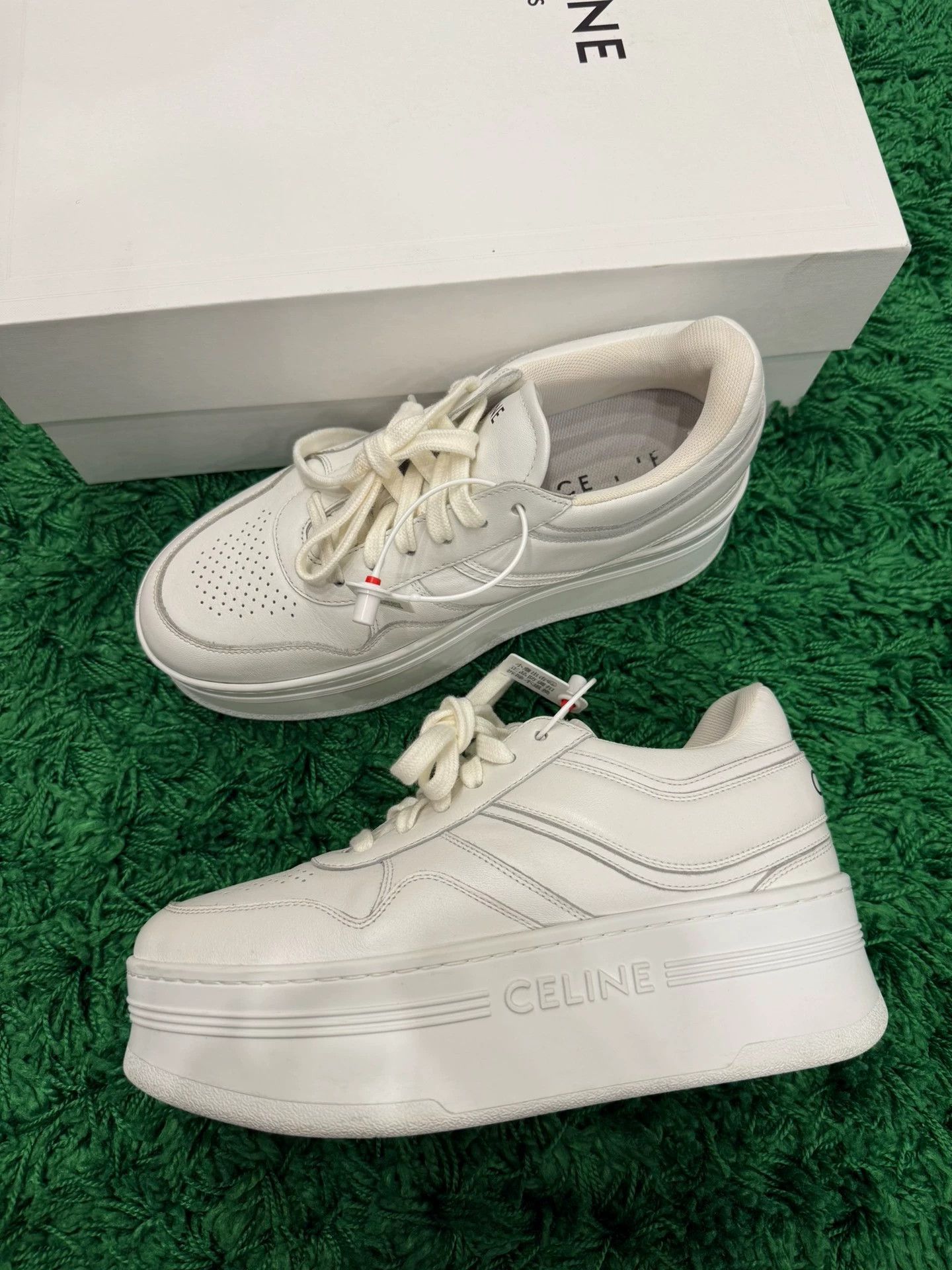 Celine Celine platform white sneakers, women's Size US 7.5 / IT 37.5 - 4 Thumbnail