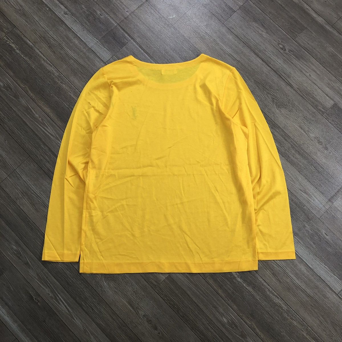 Yves Saint Laurent Vintage Yves Saint Laurent YSL Small Logo Long Sleeve Size US M / EU 48-50 / 2 - 11 Thumbnail