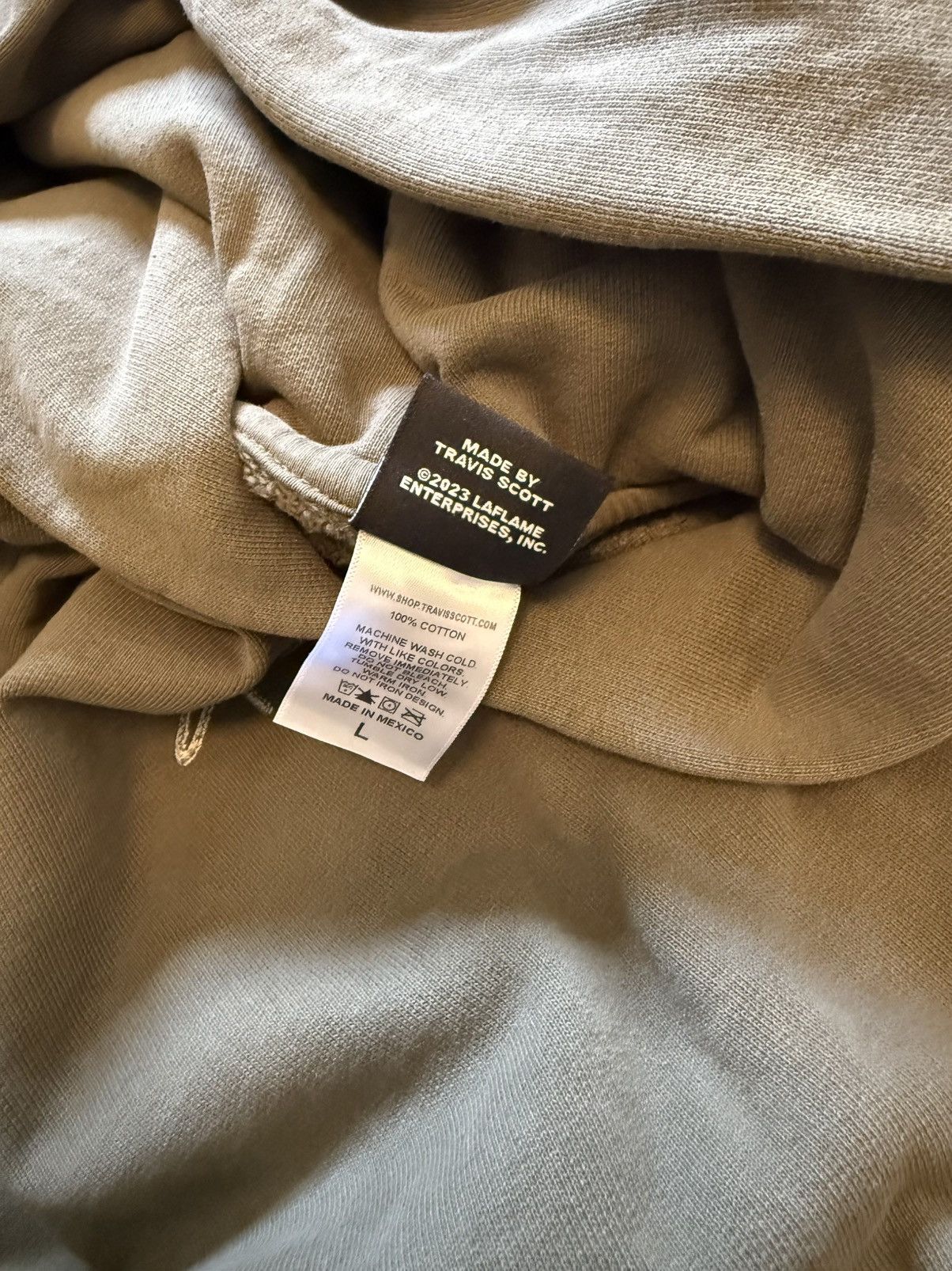Travis Scott Travis Scott Scribble Hoodie Olive Size US L / EU 52-54 / 3 - 5 Thumbnail