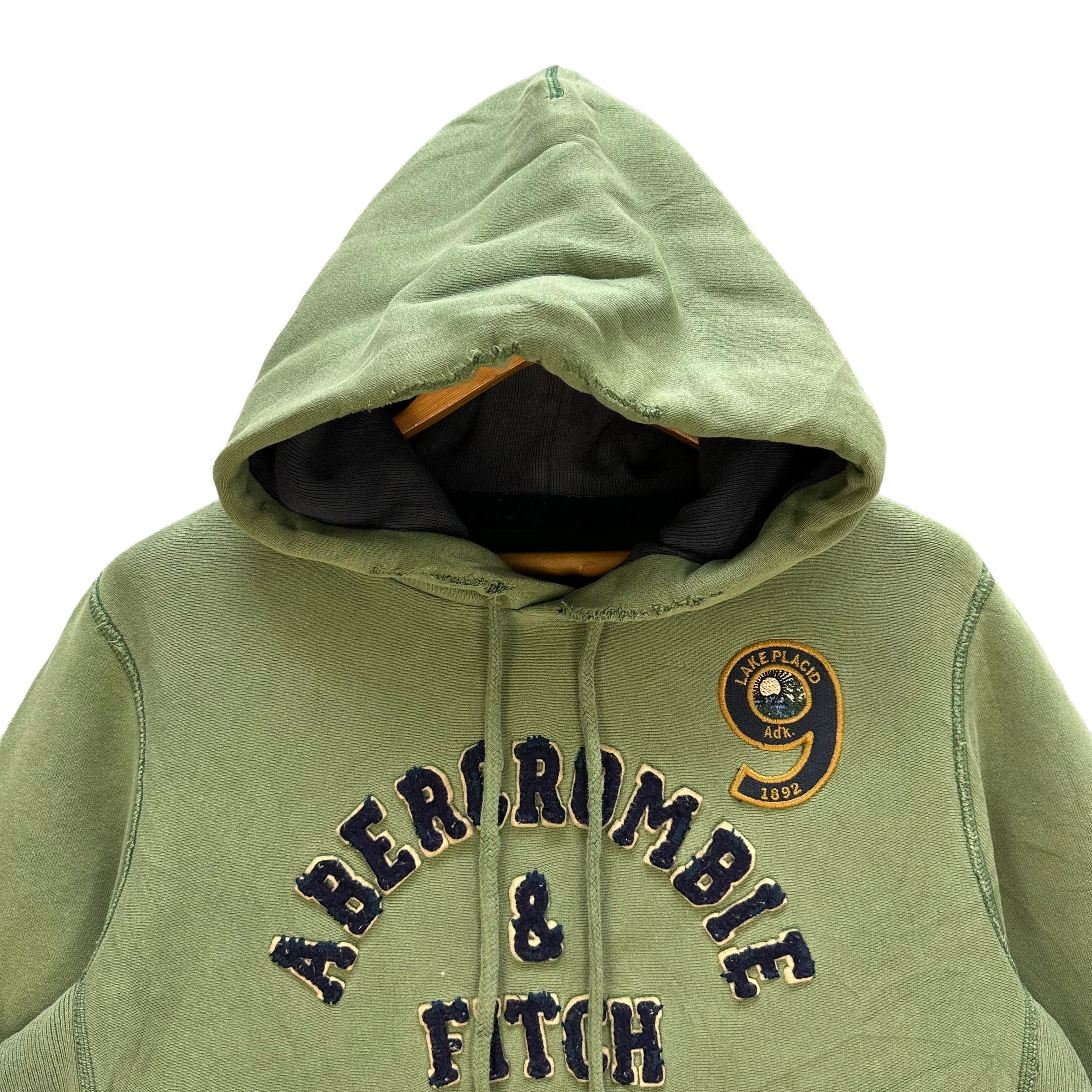 Abercrombie & Fitch Trashed ABERCROMBIE Big Logo Pullover Hoodies #A5-0133 Size US M / EU 48-50 / 2 - 2 Thumbnail
