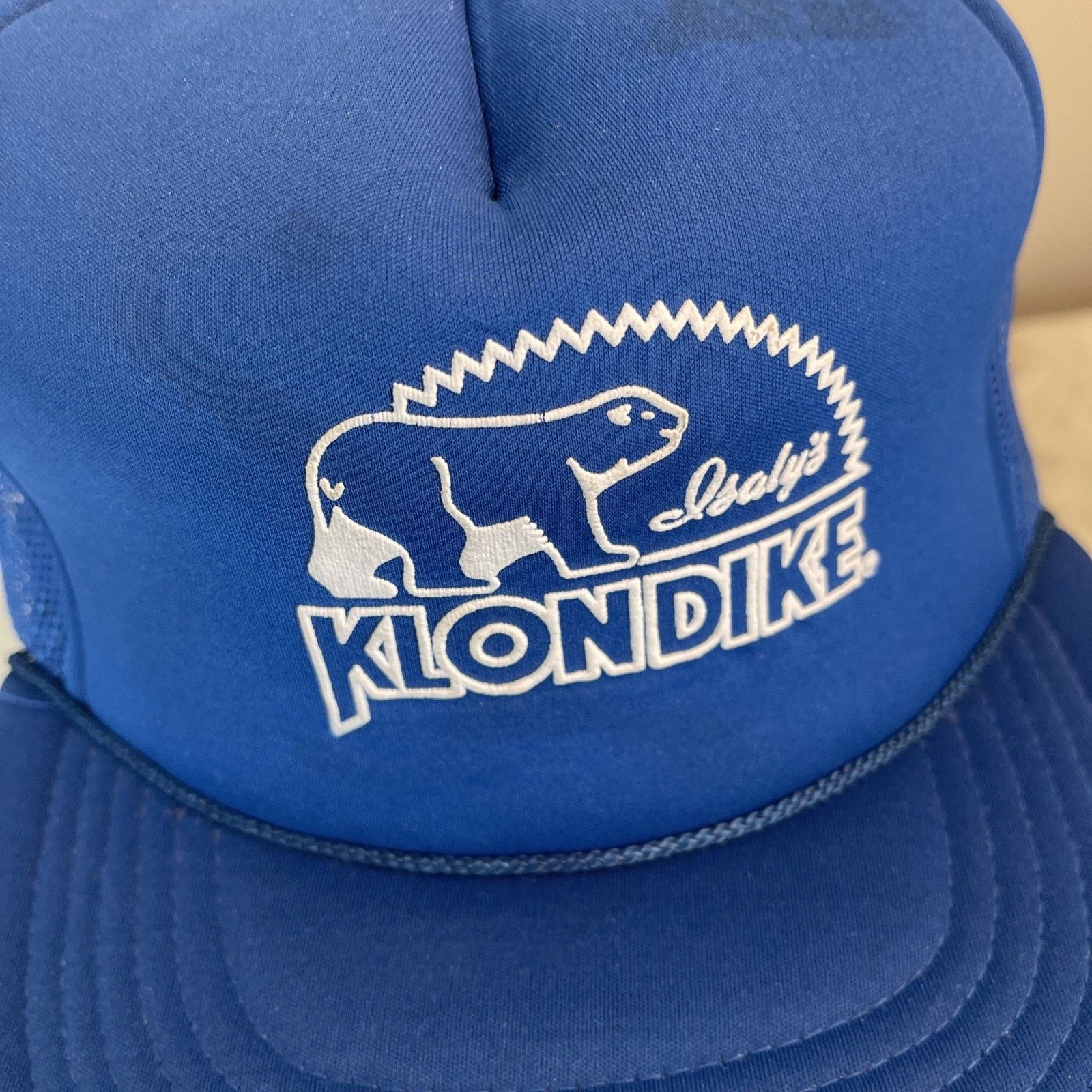Vintage Klondike Bar Isalys Trucker Hat Vtg Snapback Cap Ice Cream Size ONE SIZE - 2 Thumbnail