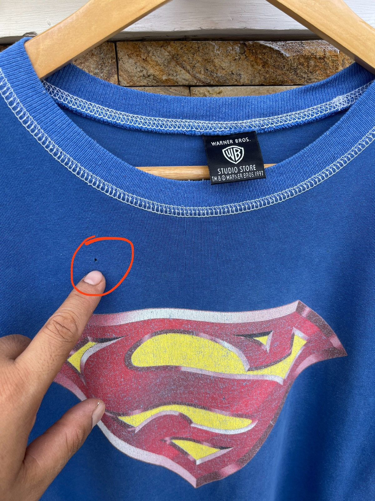 DC Comics × Vintage Last Drop🔥Rare🔥Vintage 90s SUPERMAN Dc Comics T-Shirt Size US S / EU 44-46 / 1 - 6 Thumbnail