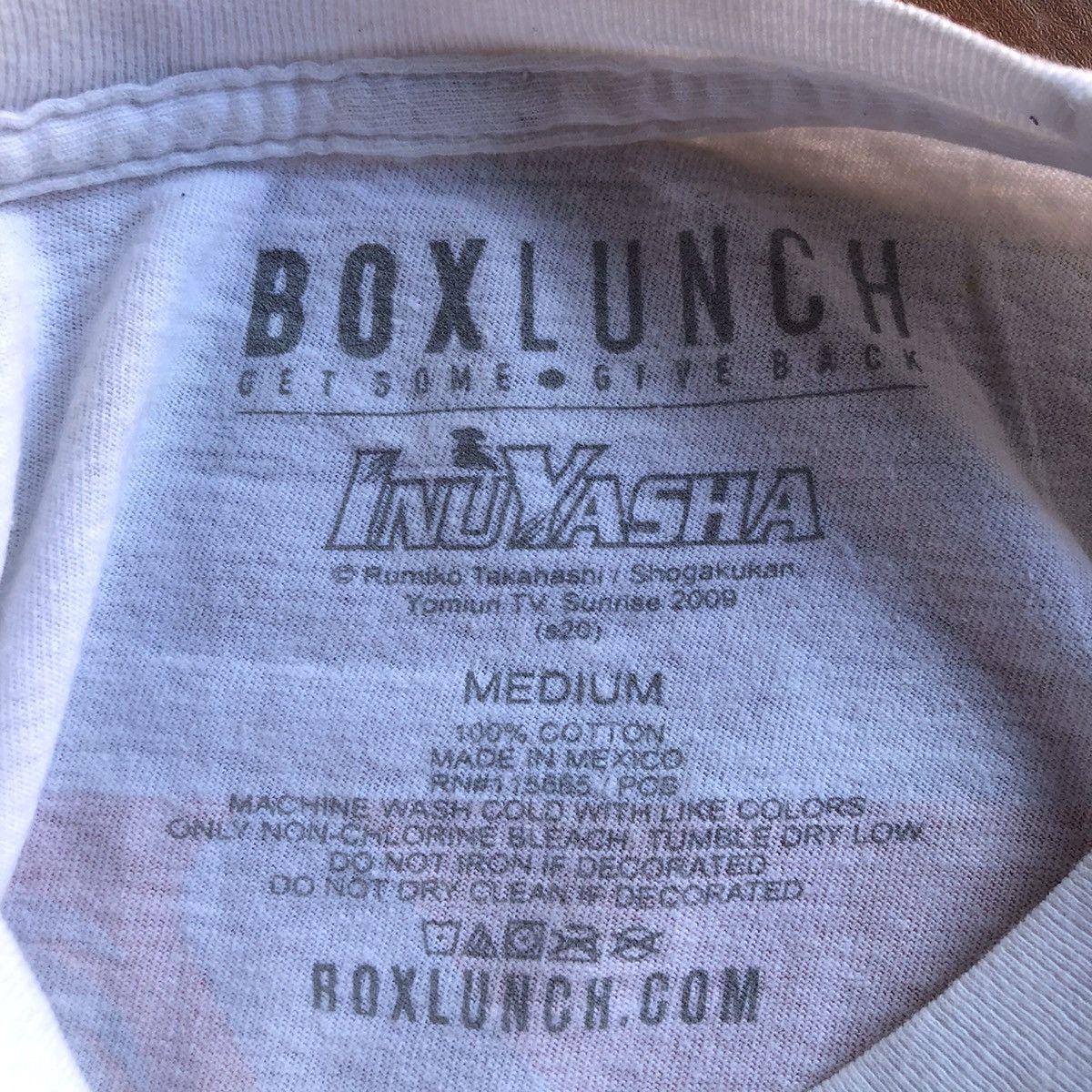 Anime × Japanese Brand Anime Shirt Inuyasha Full Team Official Box Lunch Size US M / EU 48-50 / 2 - 5 Thumbnail