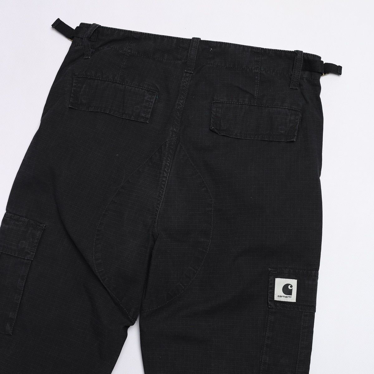 Carhartt Carhartt WIP W’ Aviation Pants Black Cargo Pant White Tag Size 29" - 9 Thumbnail