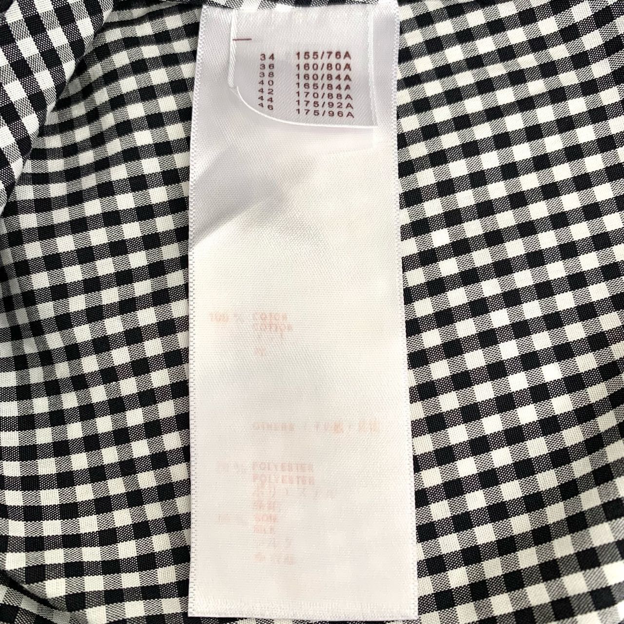 Louis Vuitton Louis Vuitton Womens White Short-Sleeve Dress With Black Gin Size XS / US 0-2 / IT 36-38 - 5 Thumbnail