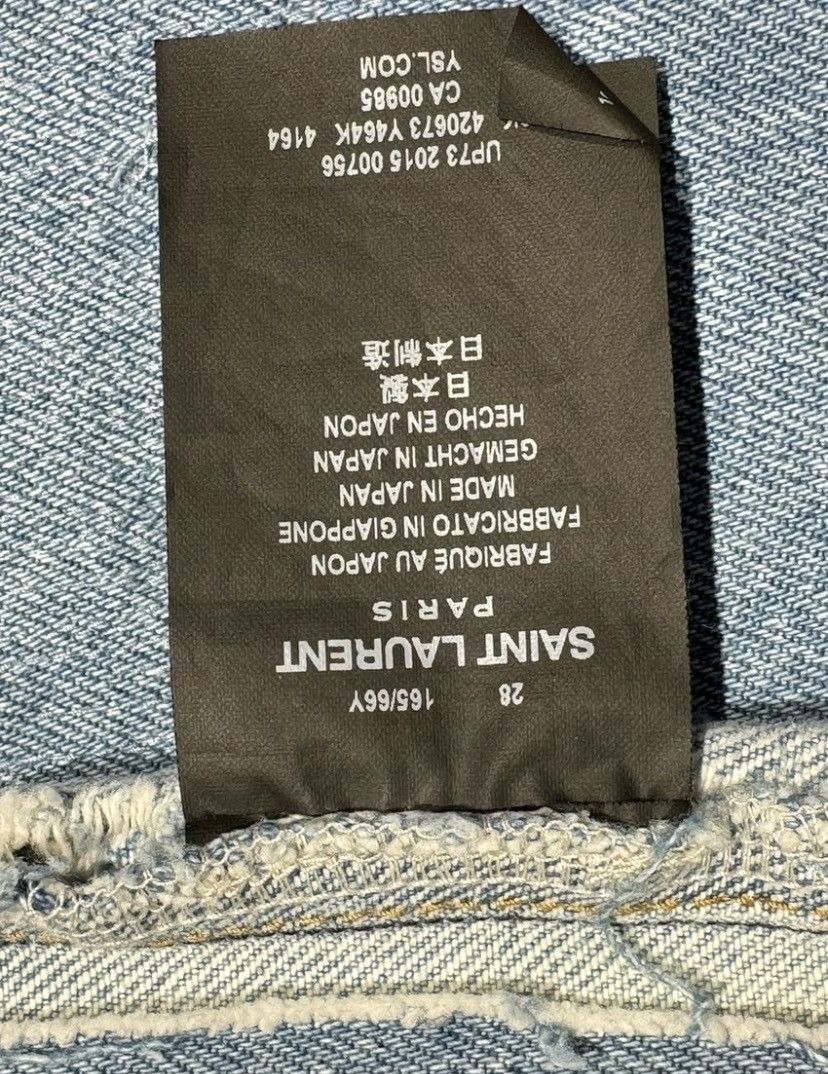 Saint Laurent Denim Skirt