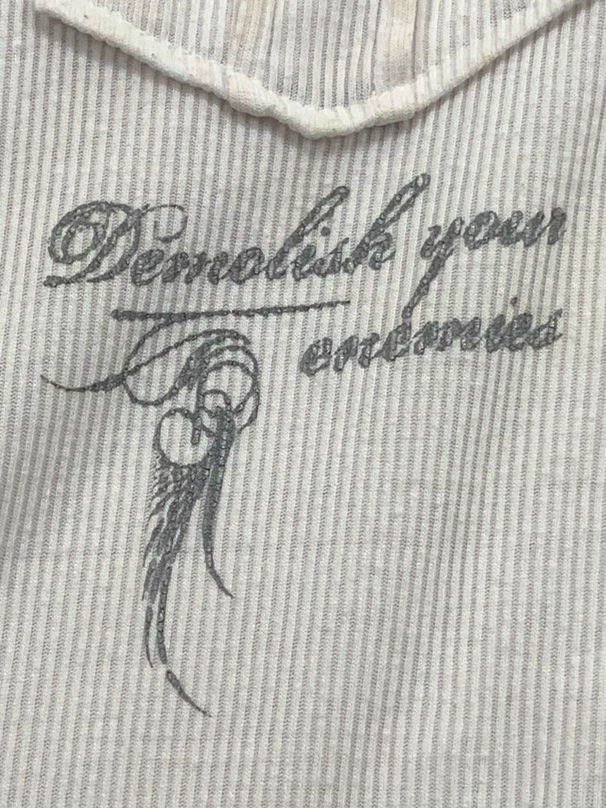 If Six Was Nine × Japanese Brand × Le Grande Bleu (L.G.B.) Mind Games 2 Collar Y2k Affliction Style Life Poems Size US XL / EU 56 / 4 - 5 Thumbnail