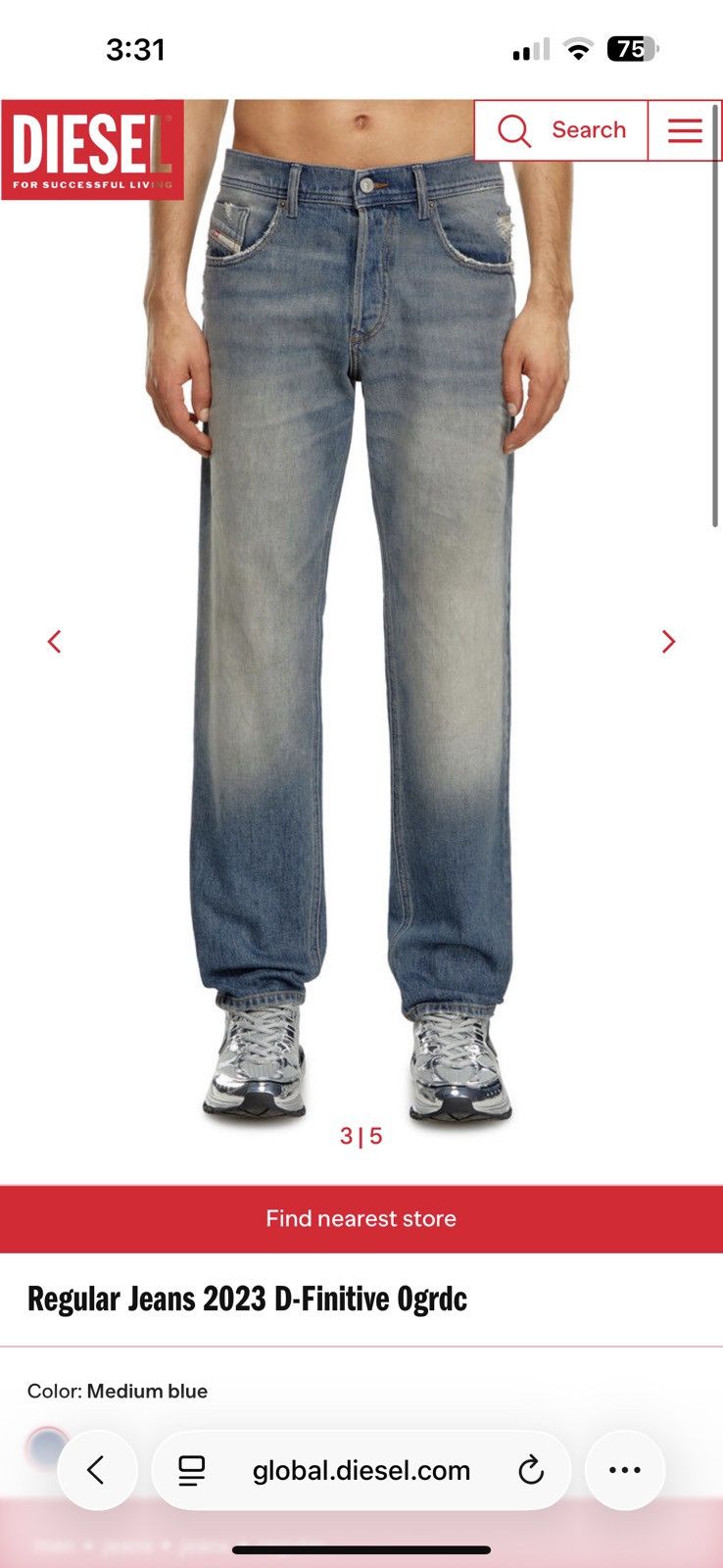 Diesel Diesel jeans Size US 32 / EU 48 - 5 Thumbnail