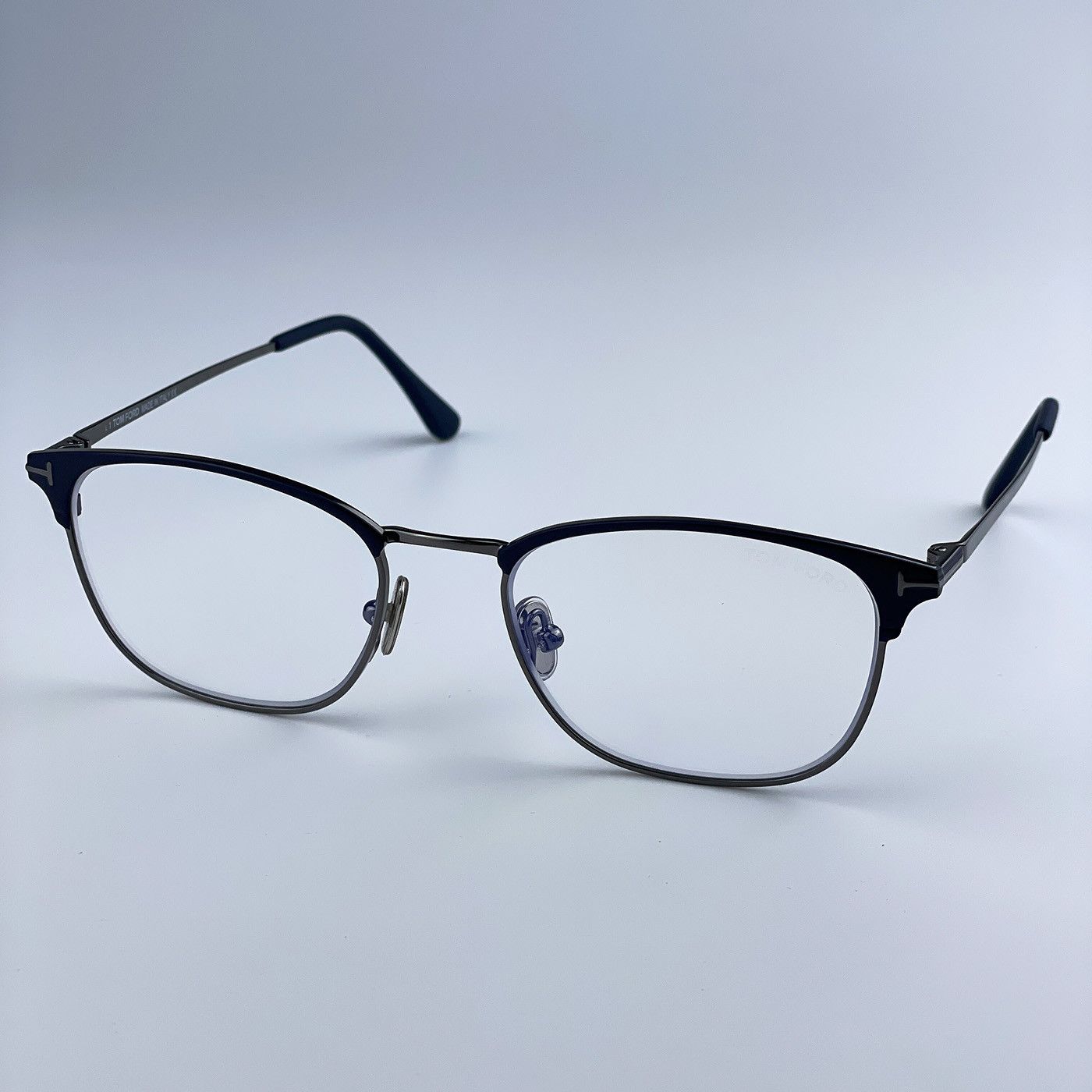 Tom Ford NEW Tom Ford FT5750-B 091 Unisex Square Eyeglasses Size ONE SIZE - 1 Thumbnail