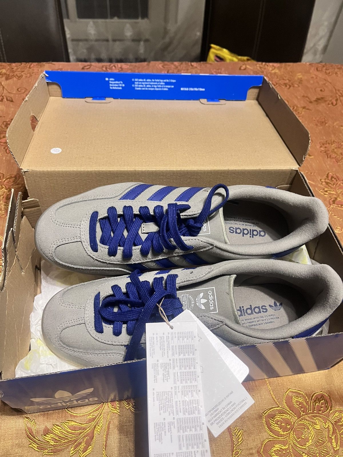 Adidas adidas Gazelle Indoor in der Farbvariante Silver Pebble/ Size US 9 / EU 42 - 4 Thumbnail