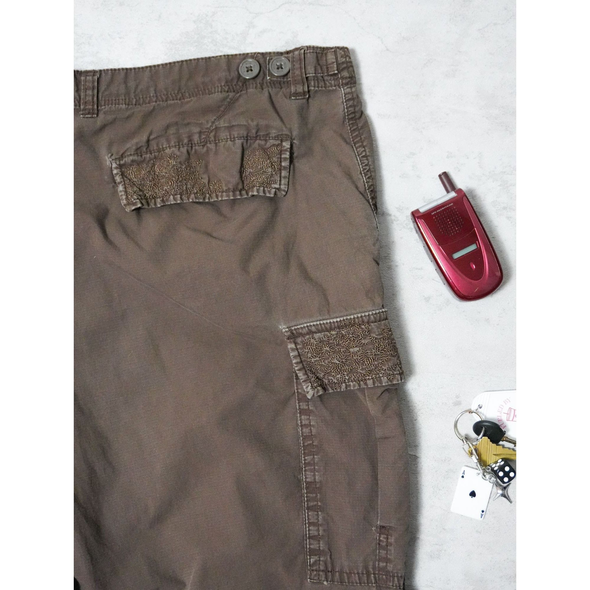 Other Y2k Bum Brown Capri Size US 36 / EU 52 - 5 Thumbnail