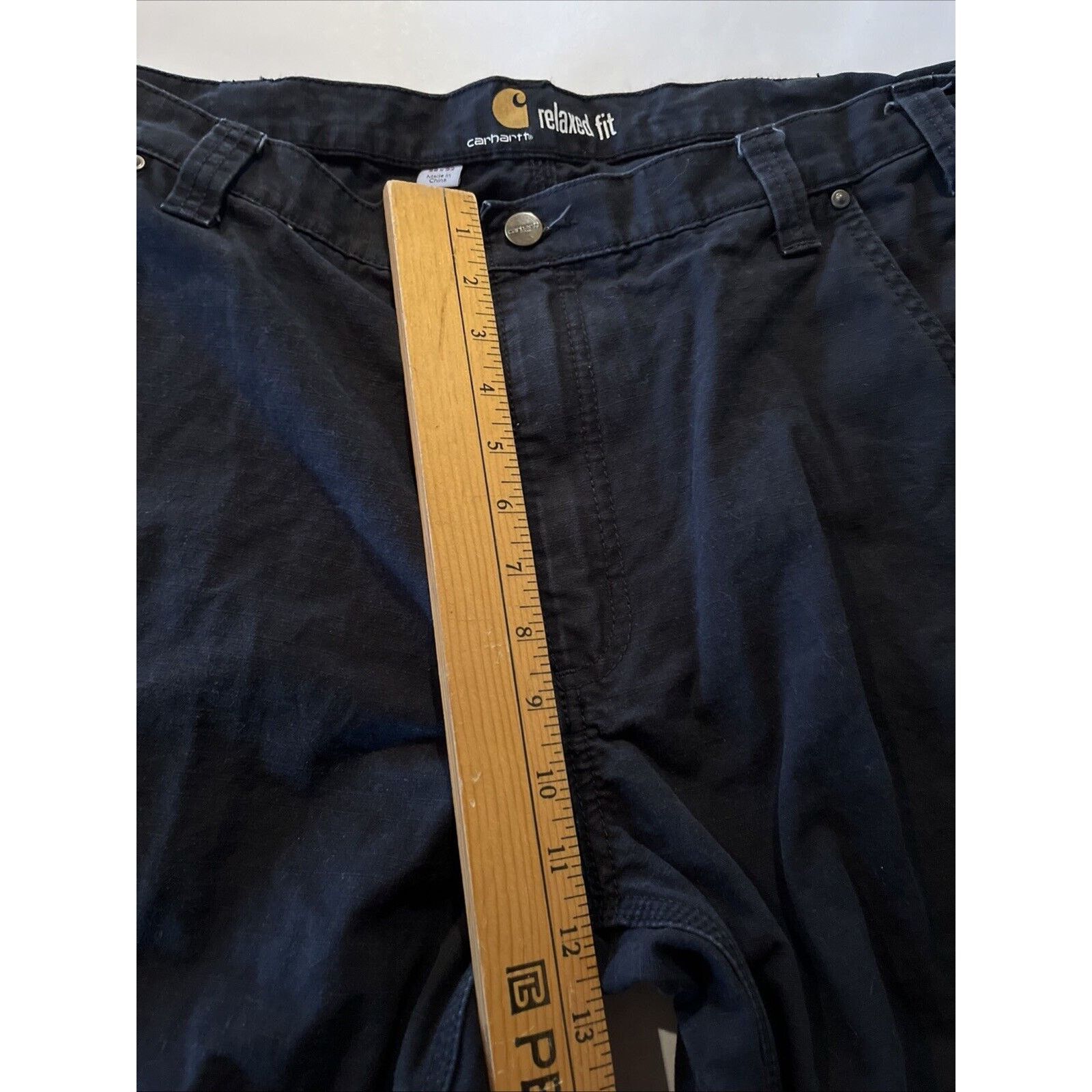 Carhartt Carhartt Men’s 38x31 Duck Canvas Double Knee Pants Black EUC Size US 38 / EU 54 - 10 Thumbnail
