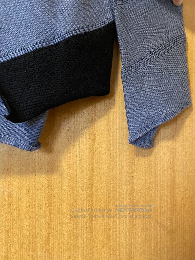 Comme des Garcons Comme Des Garcons Gray and Black Spiral Knit Irregular Dec Size US S / EU 44-46 / 1 - 6 Thumbnail