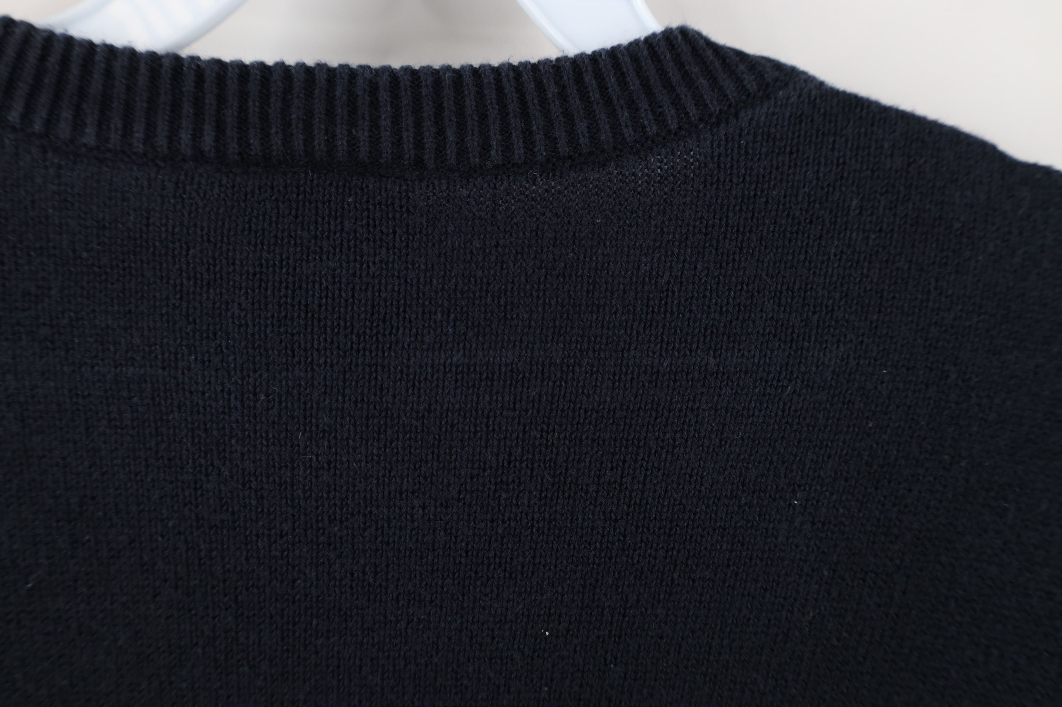 Nautica Vintage 90s Nautica Spell Striped Cotton Knit Sweater Blue Size US L / EU 52-54 / 3 - 12 Thumbnail