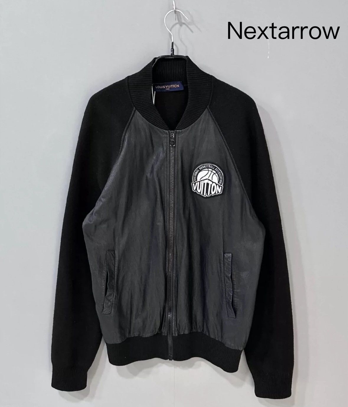 Louis Vuitton LOUIS VUITTON Logo basketball logo patchwork jacket Size US XL / EU 56 / 4 - 1 Thumbnail