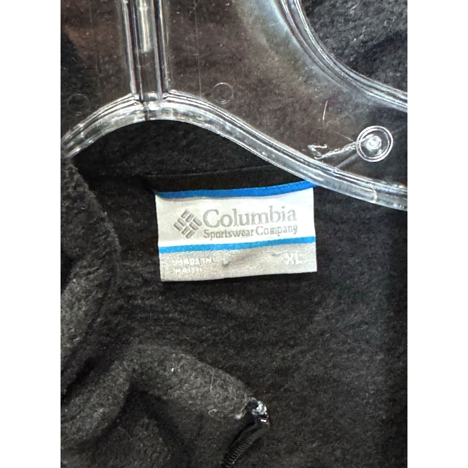 Vintage Columbia Fleece Hoody SWEATER XL Extra Large Men Size US XL / EU 56 / 4 - 3 Thumbnail