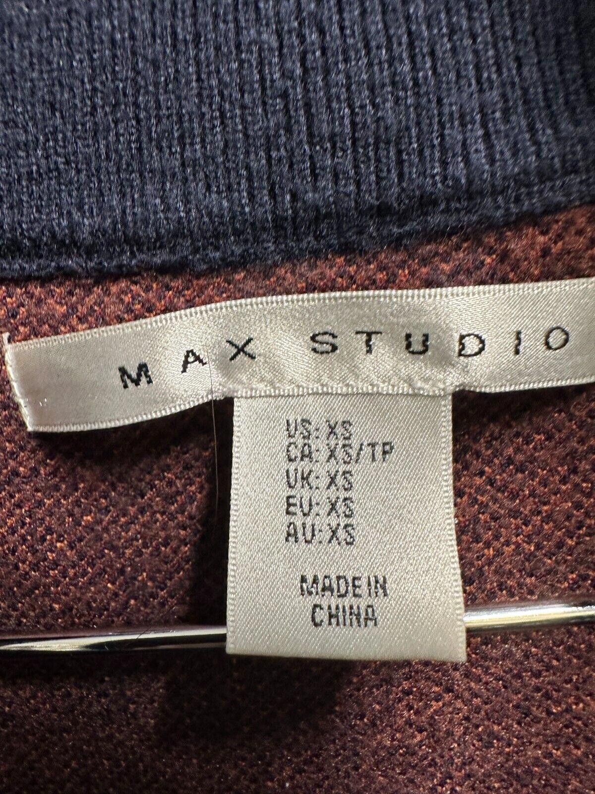 Designer Max Studio longline plaid sweater/jacket Women size XS Size XS / US 0-2 / IT 36-38 - 5 Thumbnail