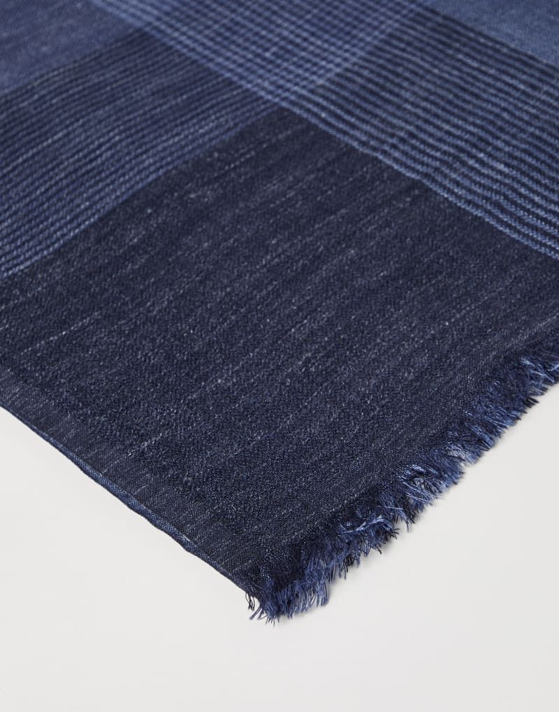 Brunello Cucinelli o1la1rc1a0425 Size: OS/Scarf in Denim Size ONE SIZE - 3 Thumbnail