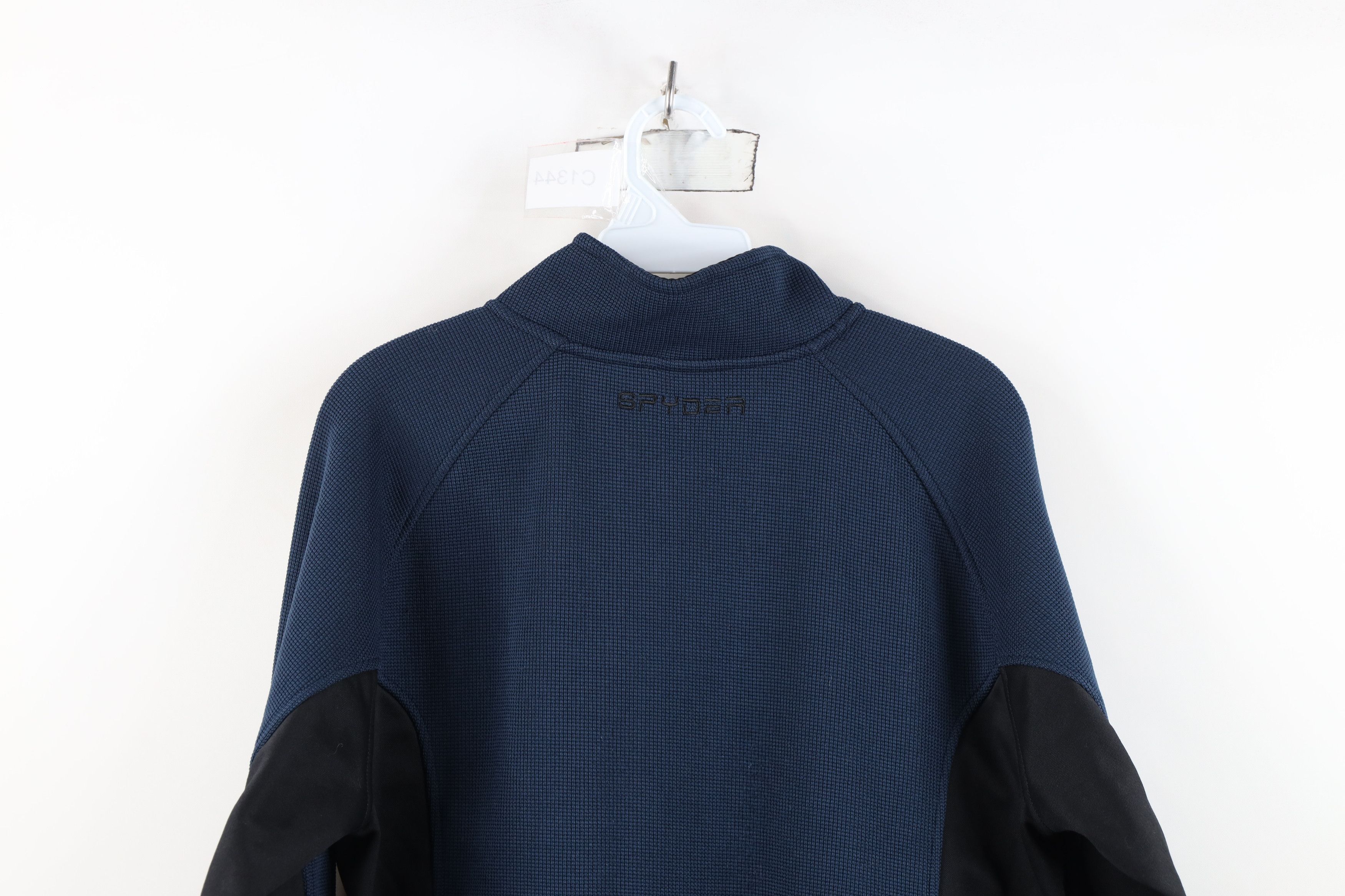 Spyder Spyder Color Block Thermal Knit Frontier Sweater Jacket Blue Size US M / EU 48-50 / 2 - 14 Thumbnail
