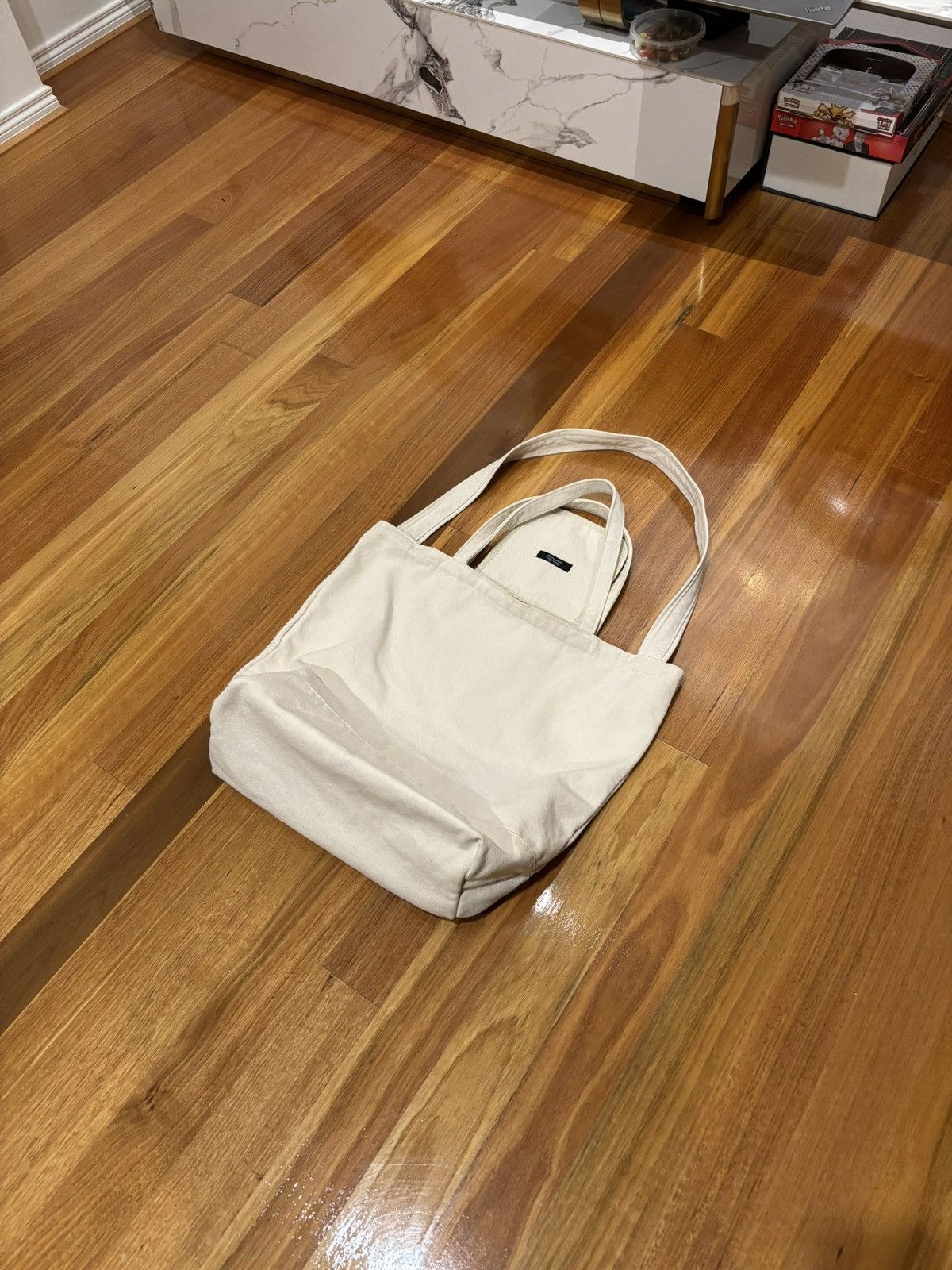 Undercover Undercover Jun Takahashi UUU 2 Way Crossbody Canvas Tote Size ONE SIZE - 6 Thumbnail