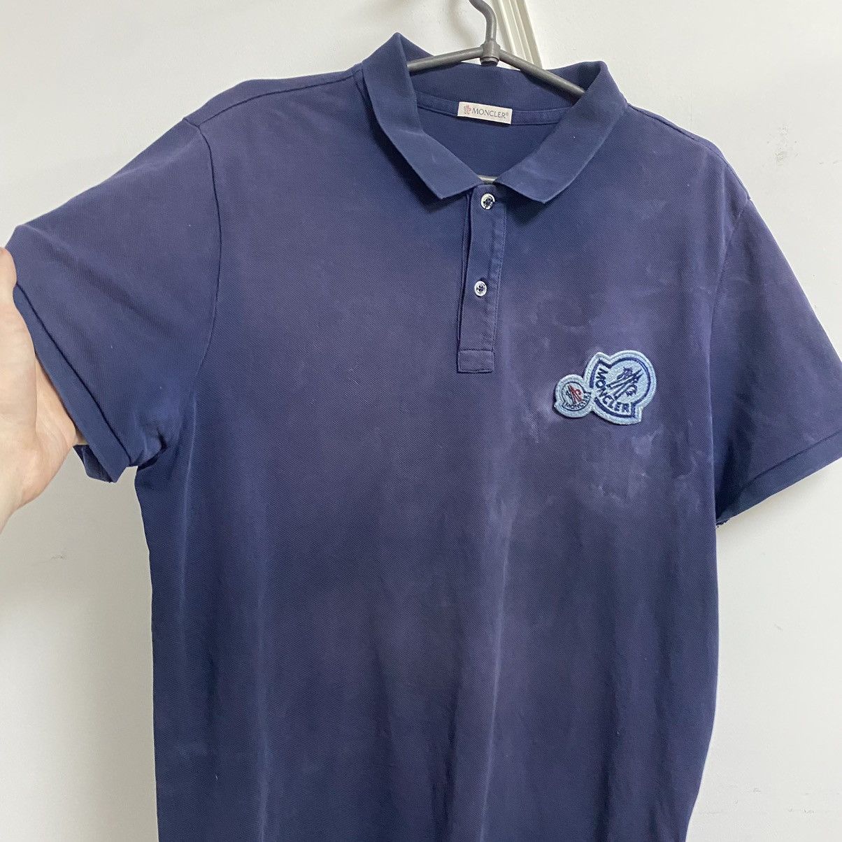 Moncler MONCLER long sleeve polo Size US XL / EU 56 / 4 - 6 Thumbnail