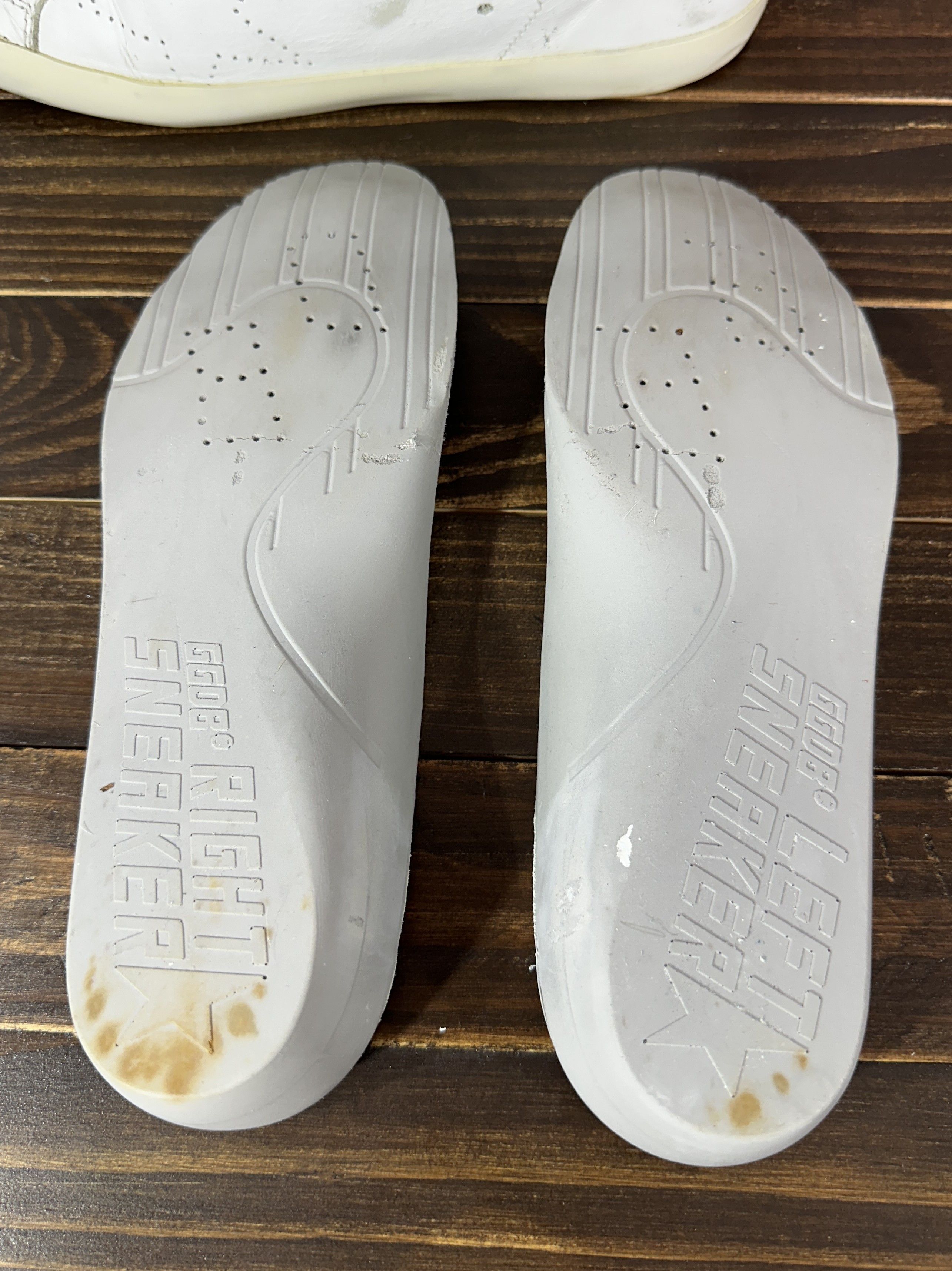 Golden Goose GOLDEN GOOSE Superstar NOBU LTD ED Leather Sneakers In Paint Size US 9 / IT 39 - 15 Thumbnail
