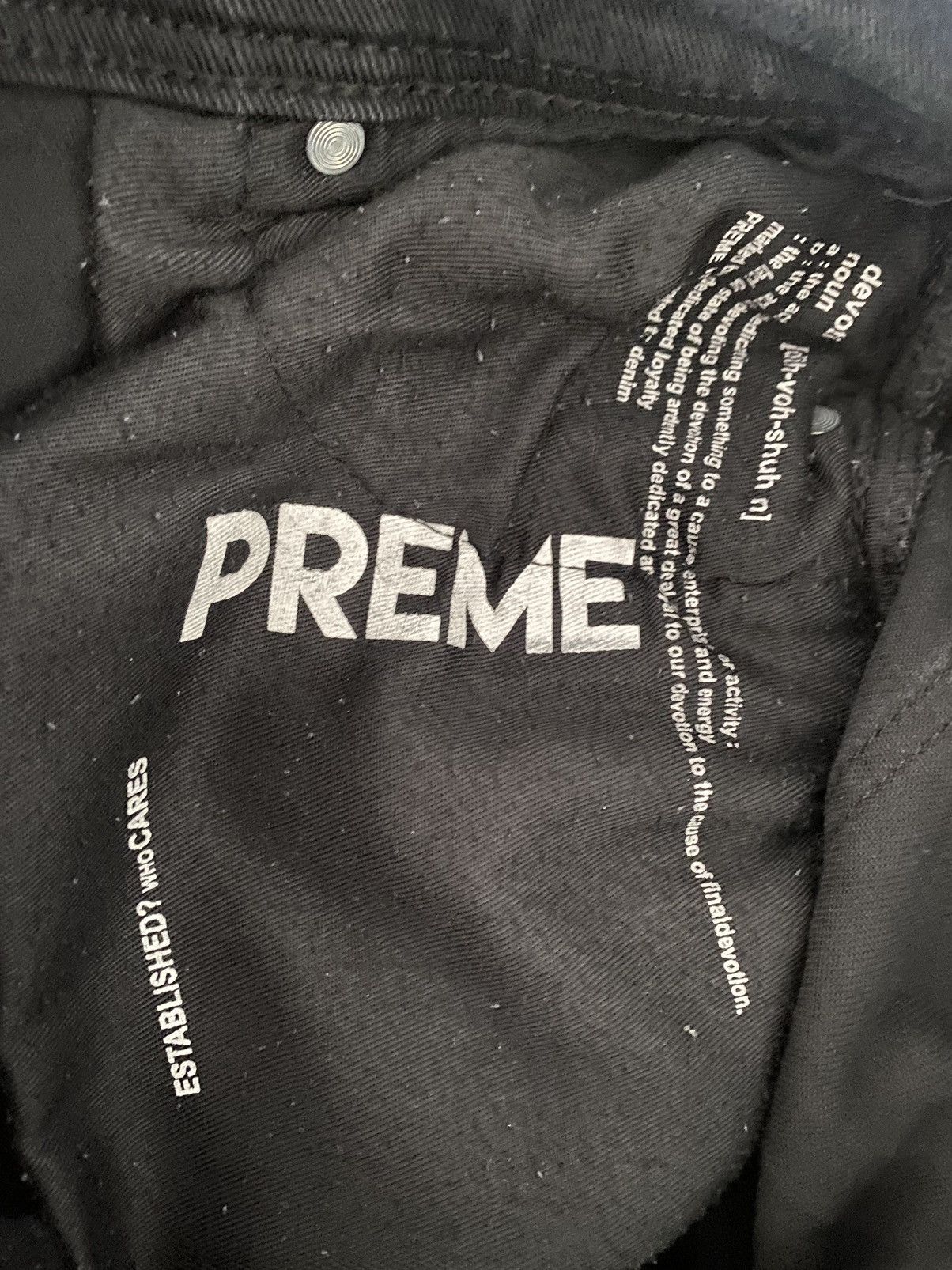 Other Preme jeans size 32 Size US 32 / EU 48 - 4 Thumbnail